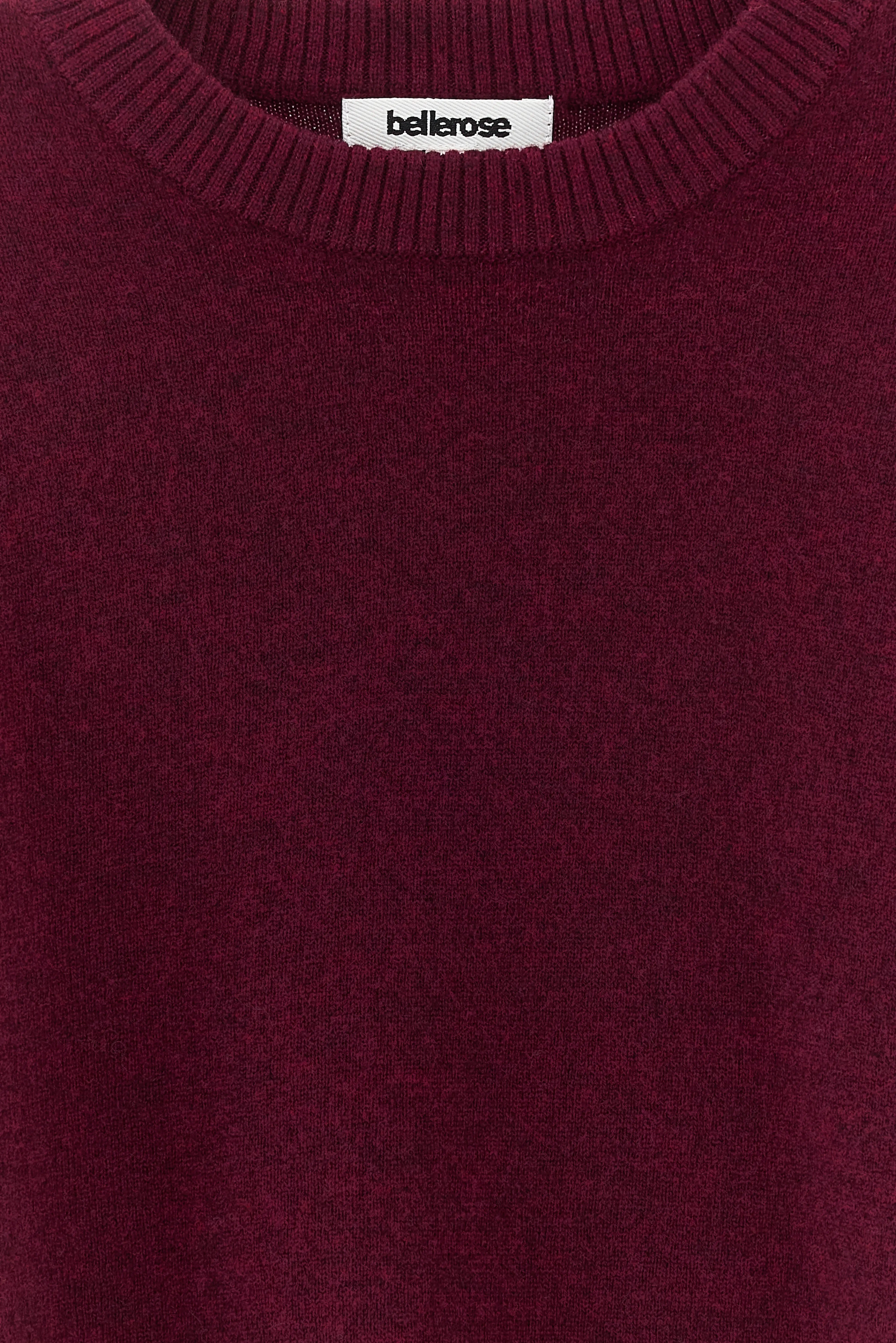 Alzay trui met ronde hals (262 / B / WINE)