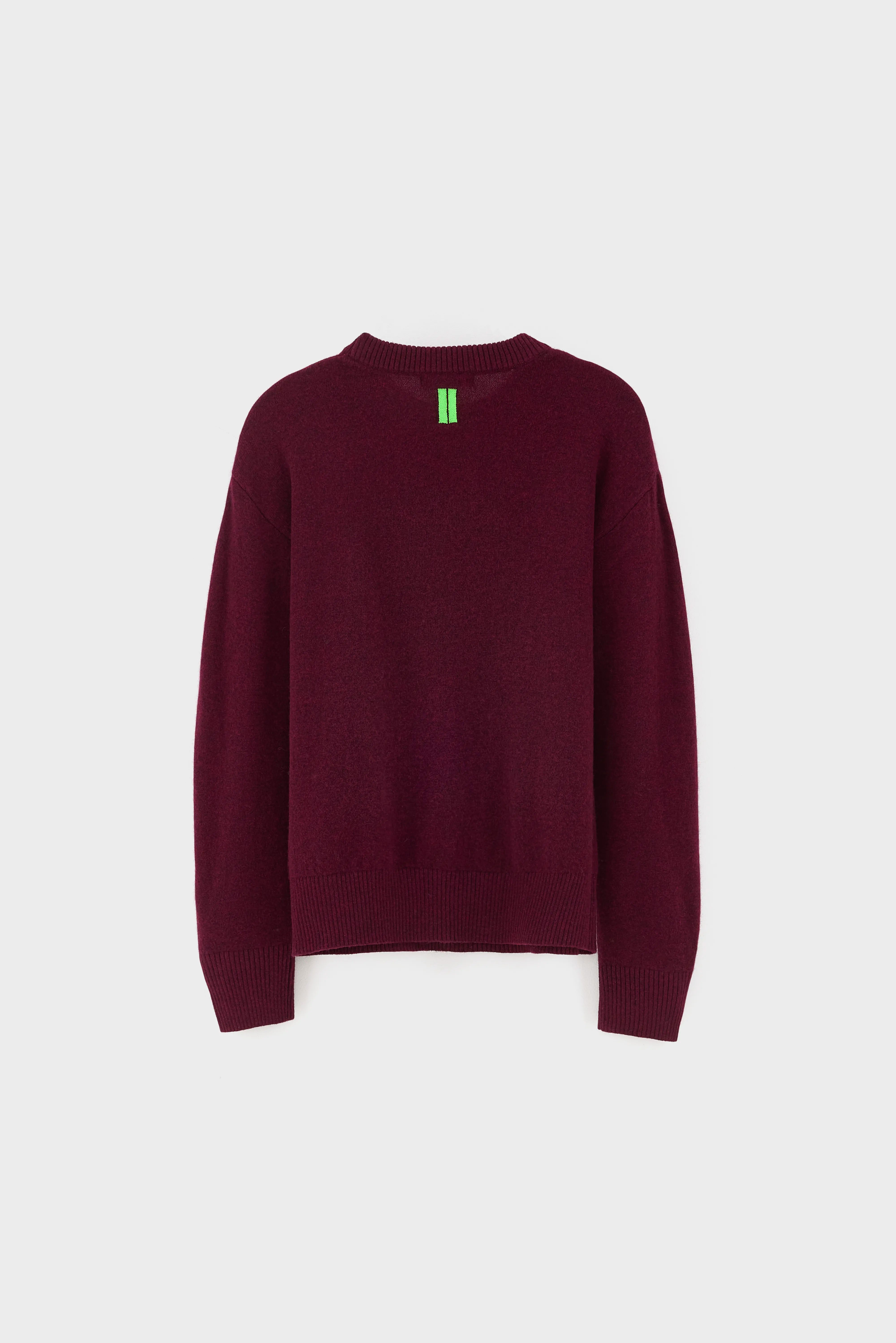 Alzay trui met ronde hals (262 / B / WINE)