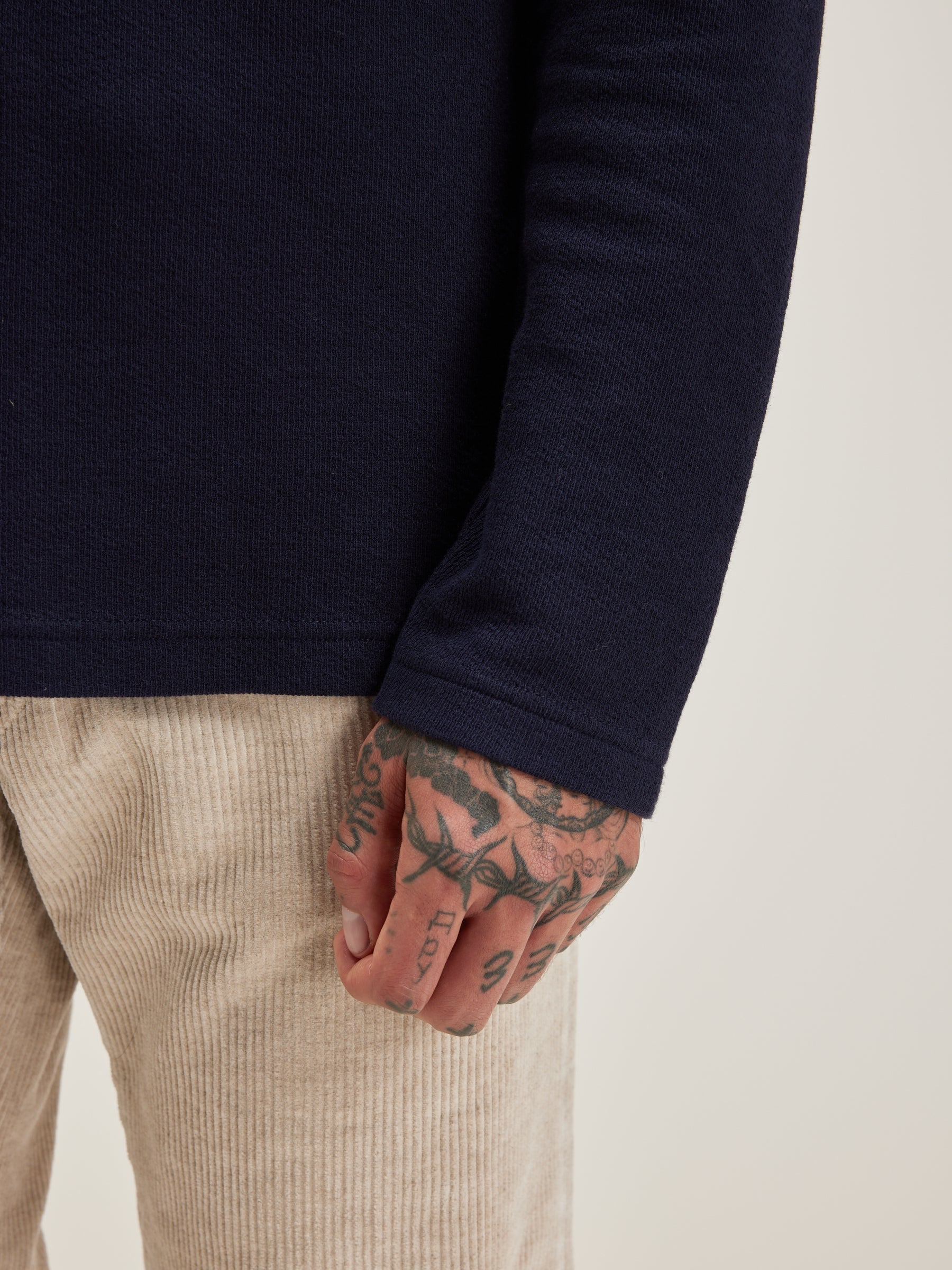 Fresh Long-sleeve T-shirt - Navy For Men | Bellerose