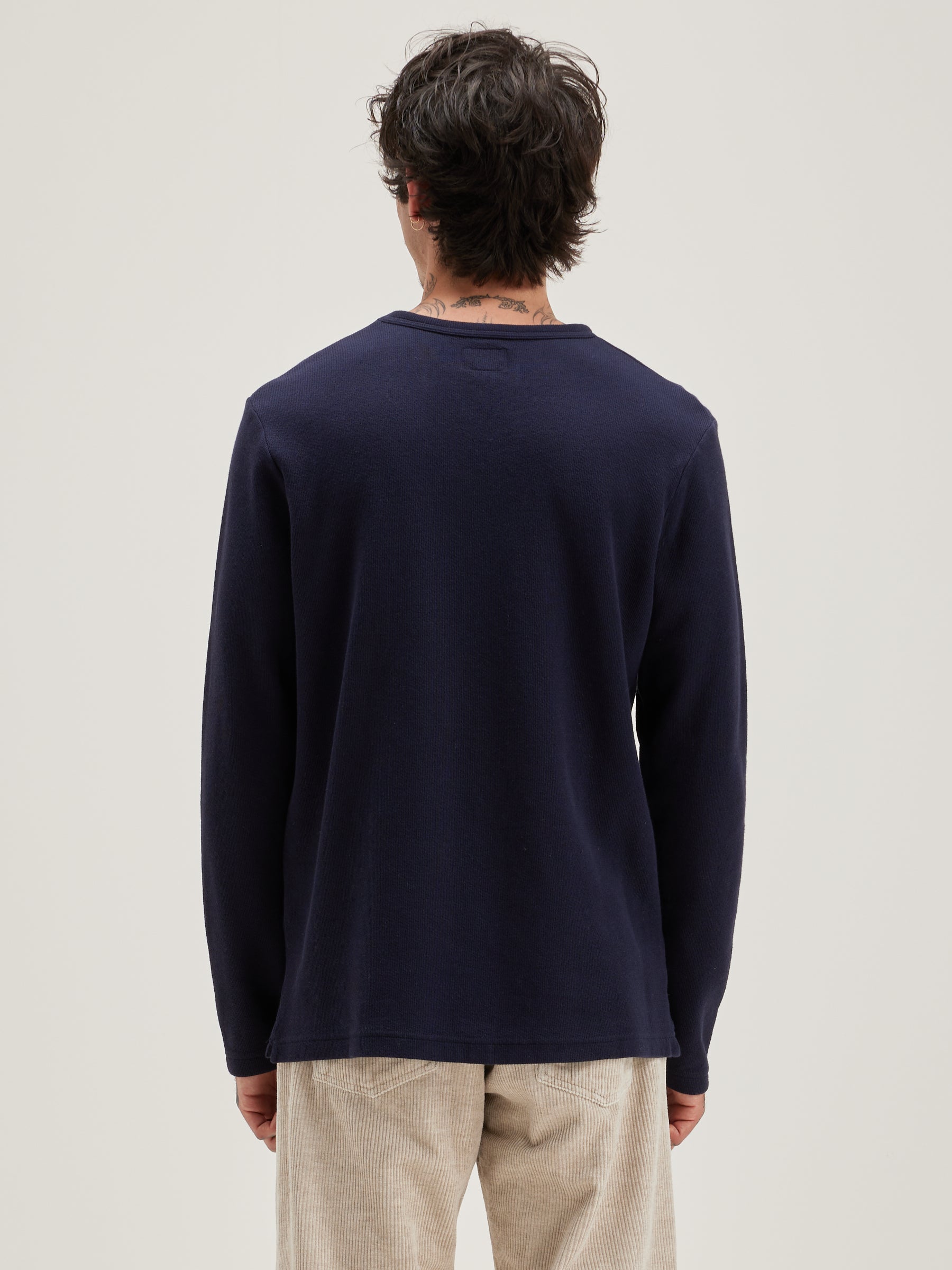 Fresh Long-sleeve T-shirt - Navy For Men | Bellerose