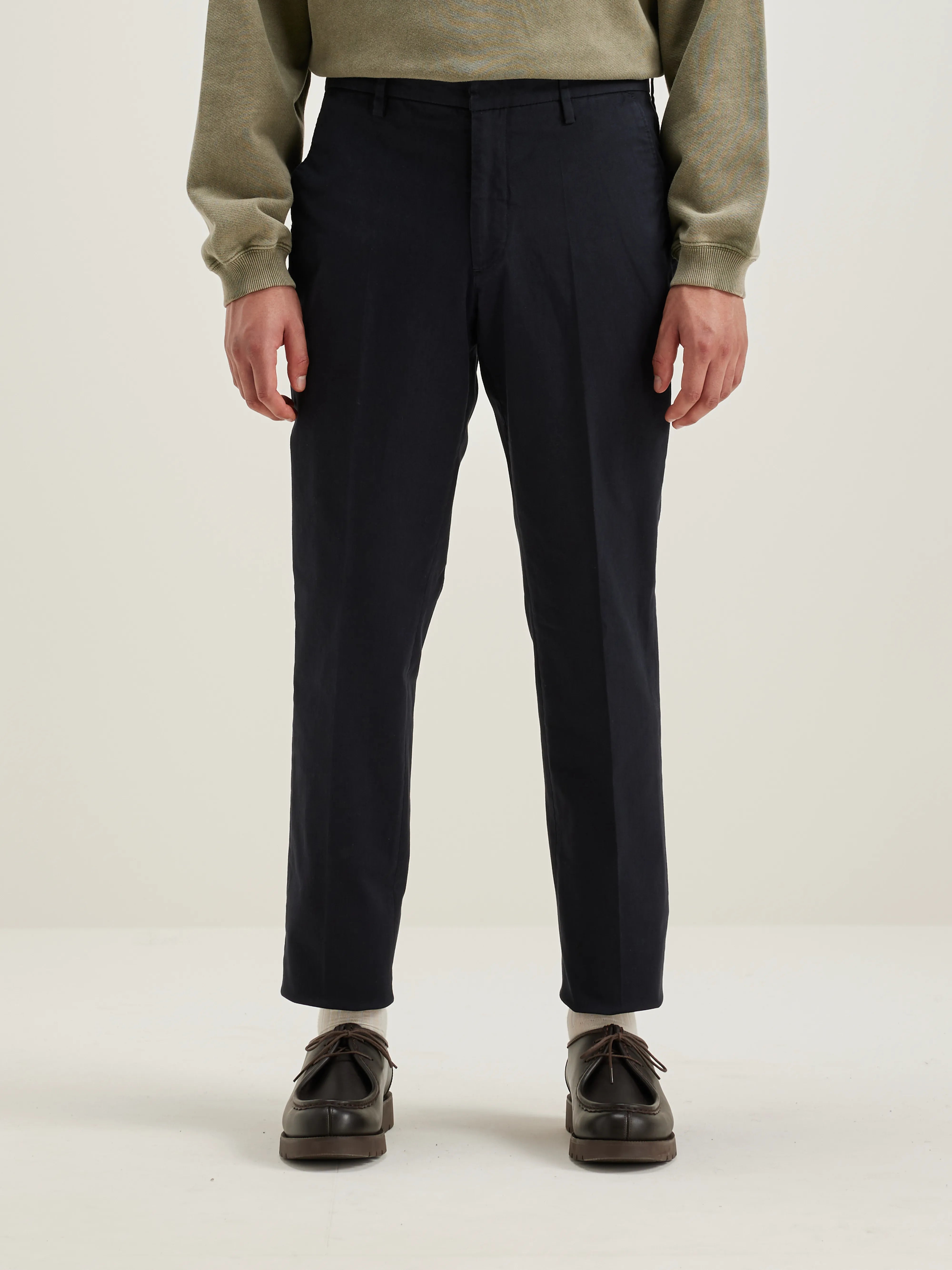 Pantalon Fuselé Stanley - Navy Pour Homme | Bellerose