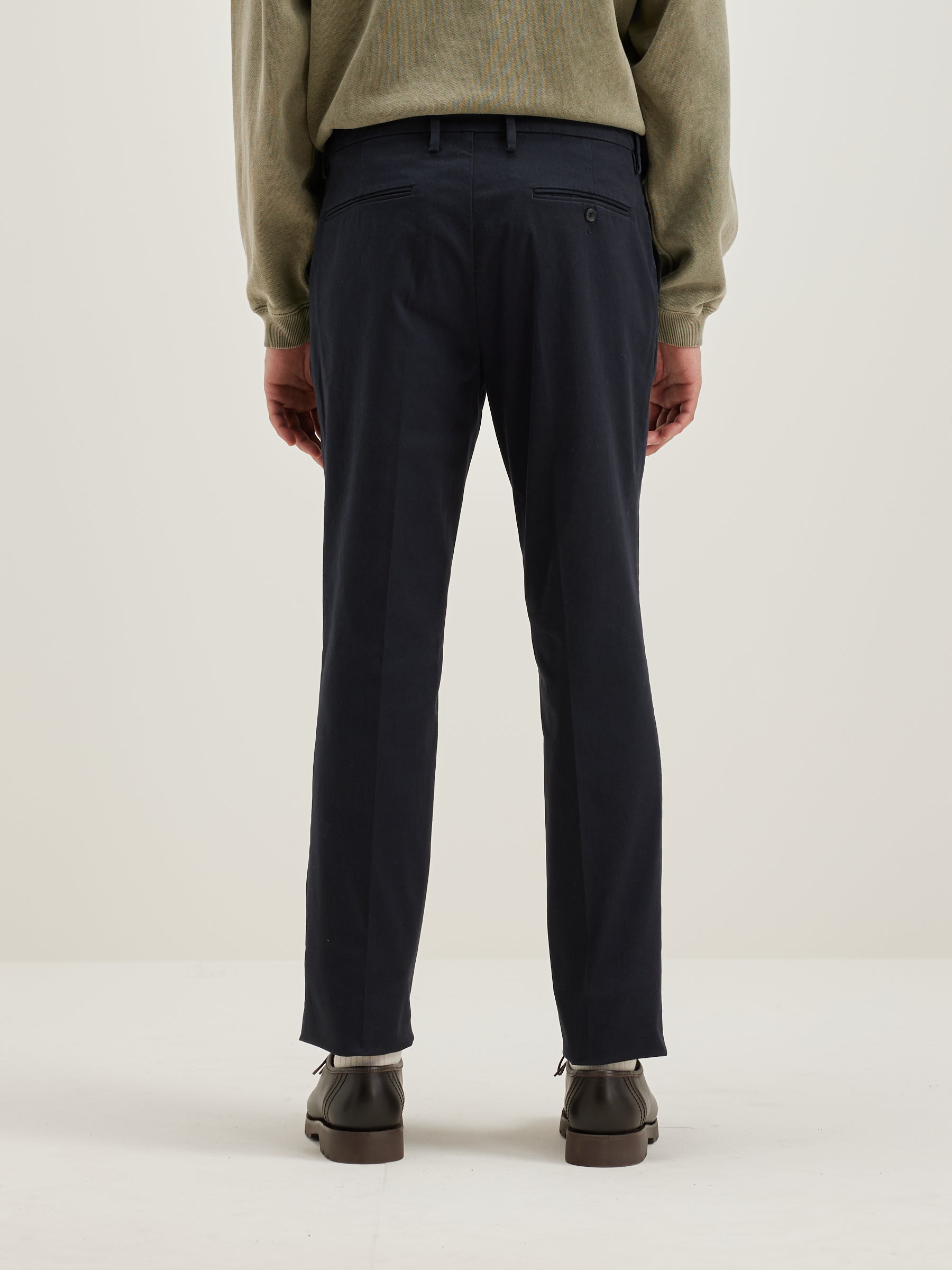 Stanley Tapered Trousers - Navy For Men | Bellerose