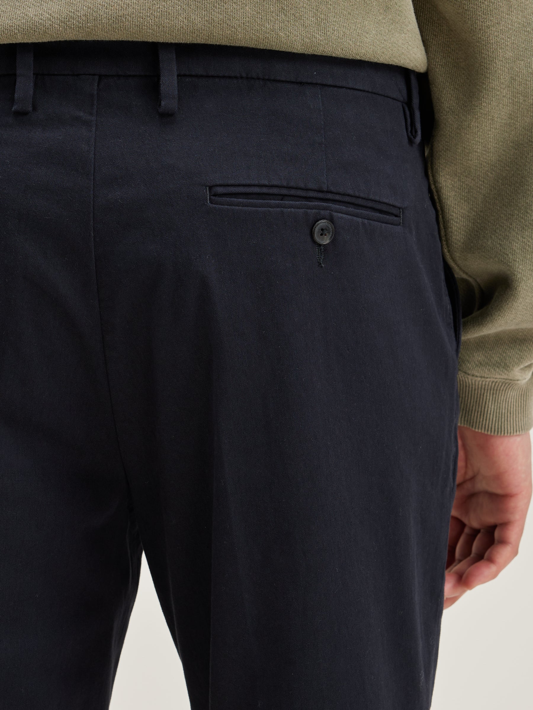 Stanley Tapered Trousers - Navy For Men | Bellerose