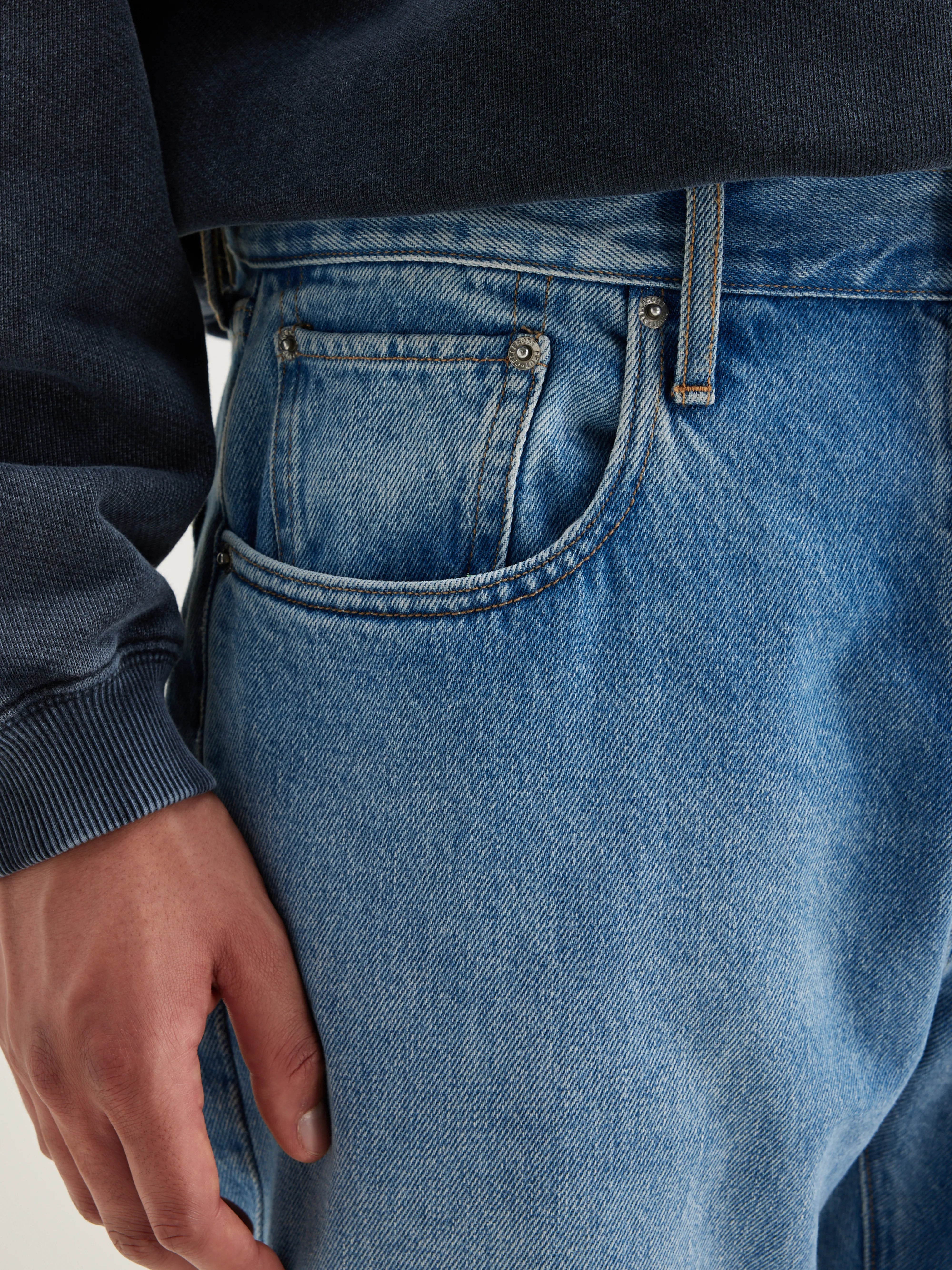 Denim N. 01 Dad-stijl Jeans - Stone wash Voor Heren | Bellerose