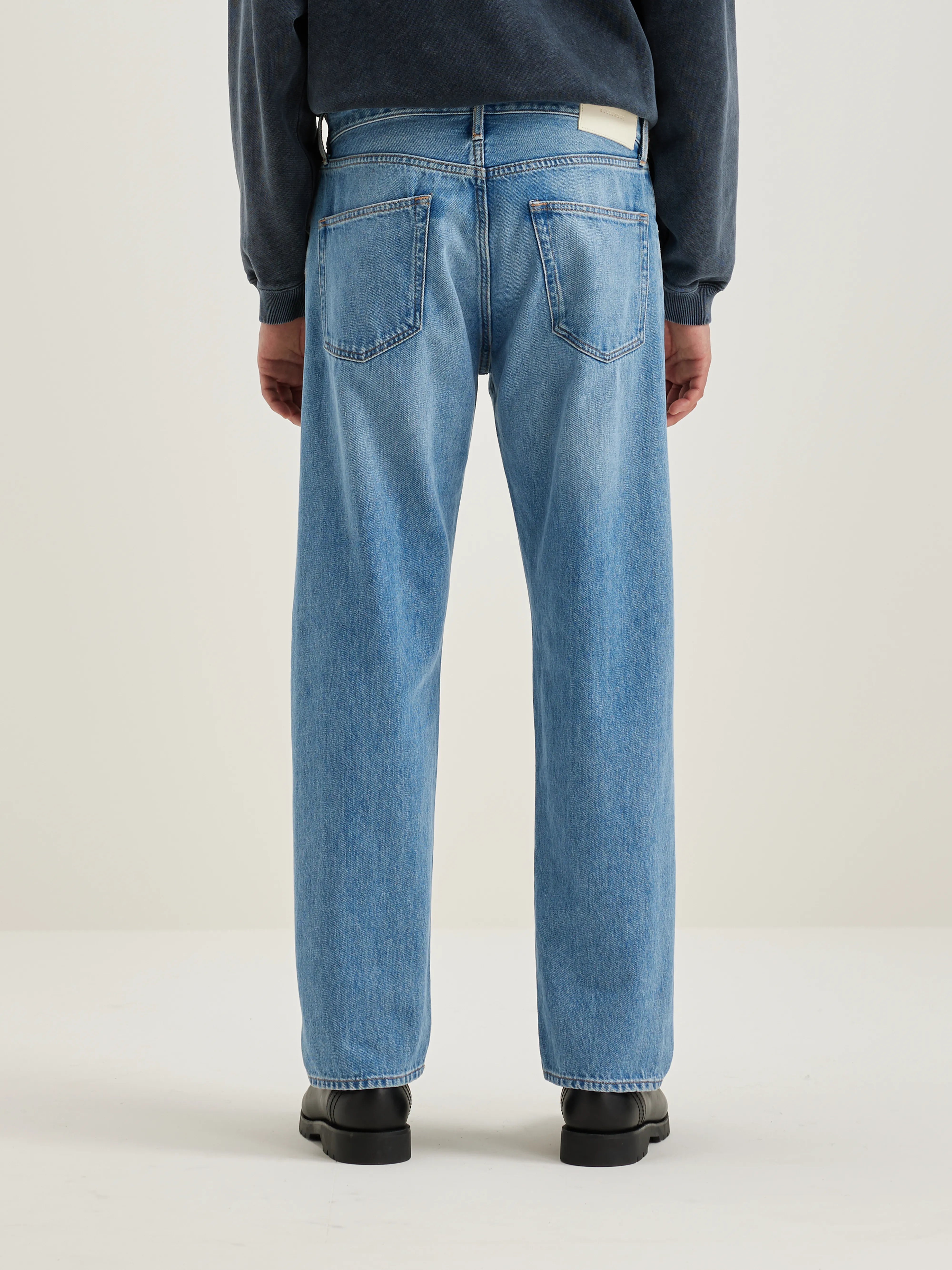 Denim N. 01 Jean Dad-style - Stone wash Pour Homme | Bellerose
