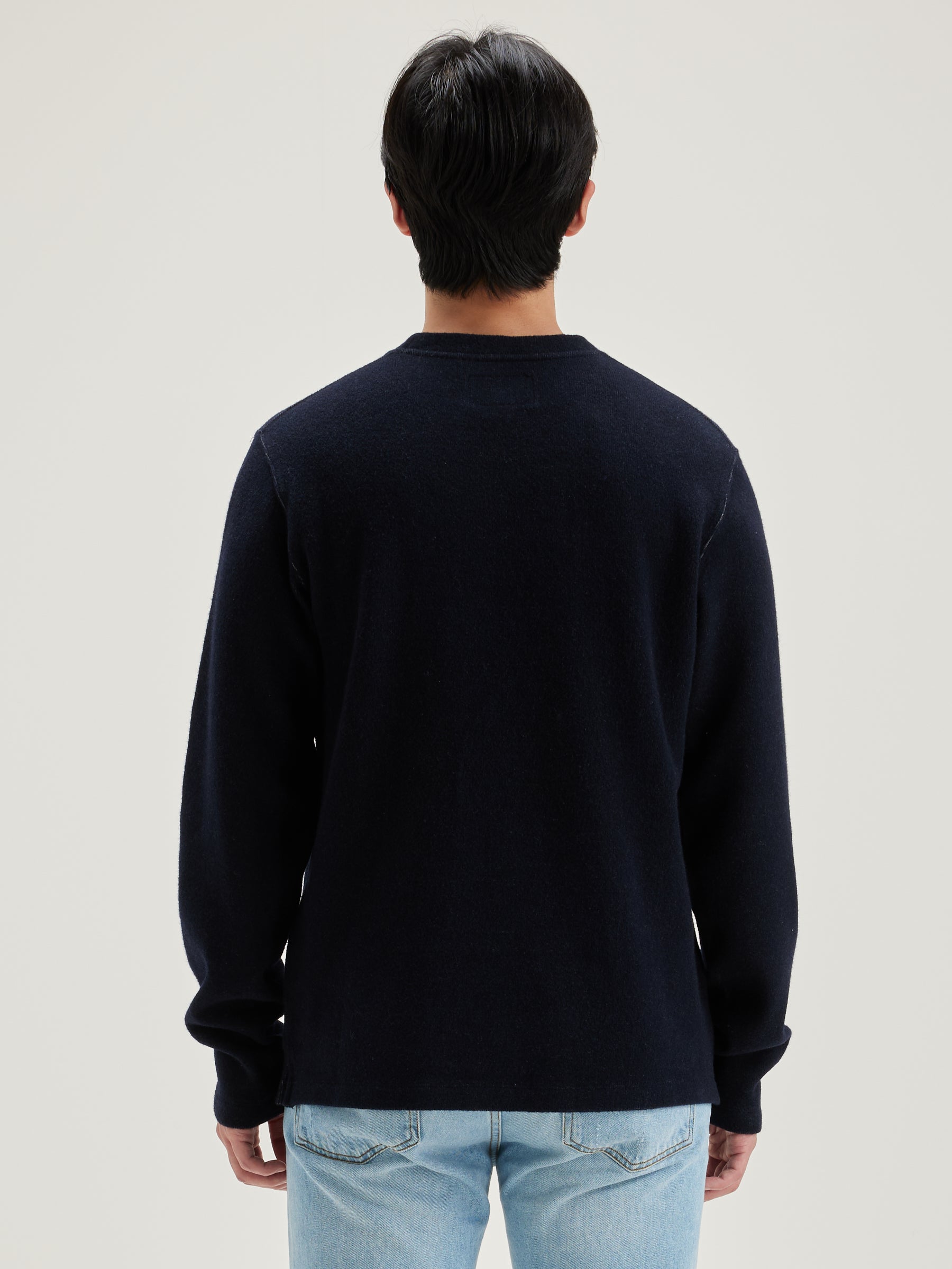 Velo Crew-neck Sweatshirt - Myosotis For Men | Bellerose