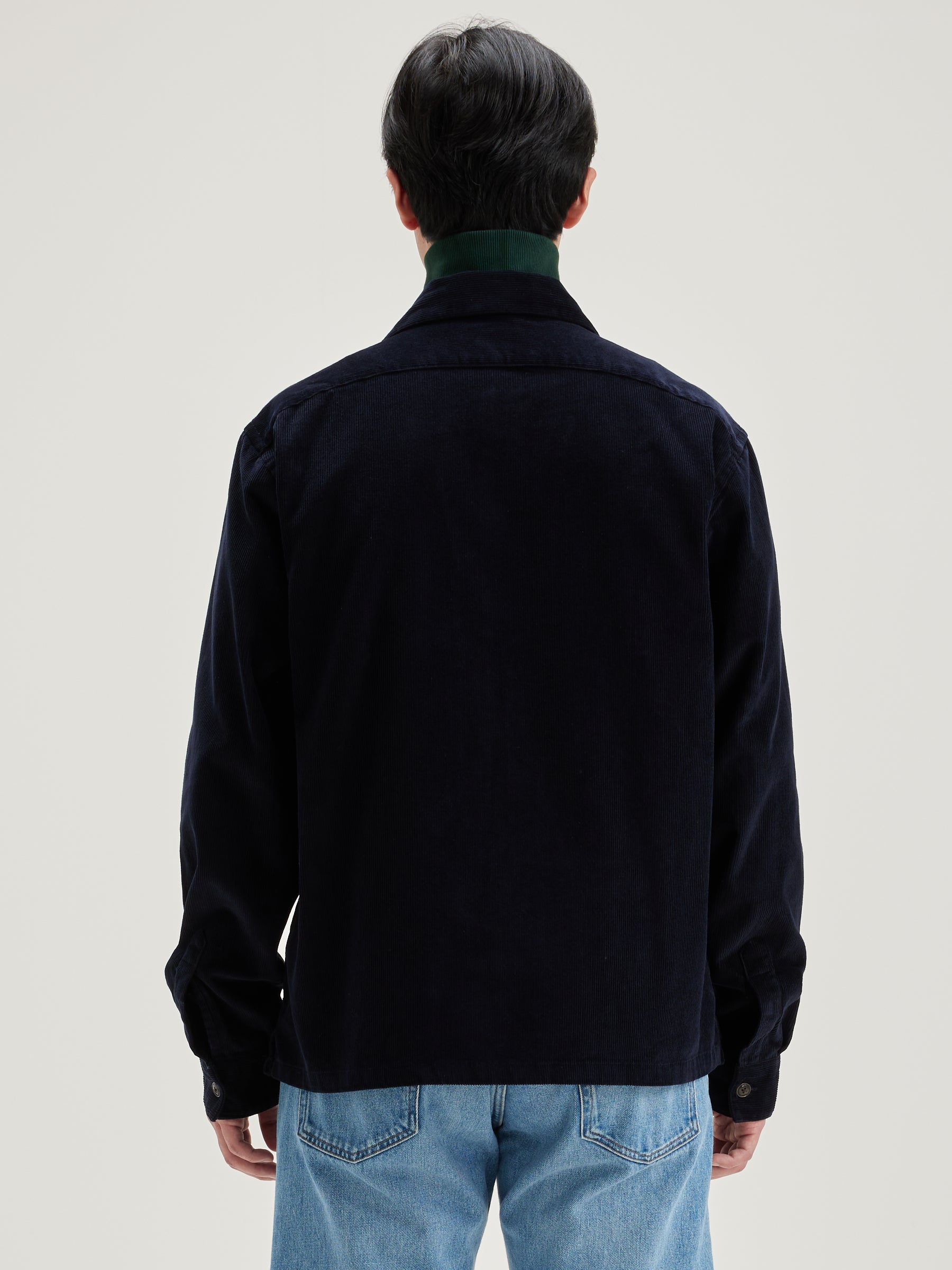 Goney corduroy overshirt (242 / M / NAVY)