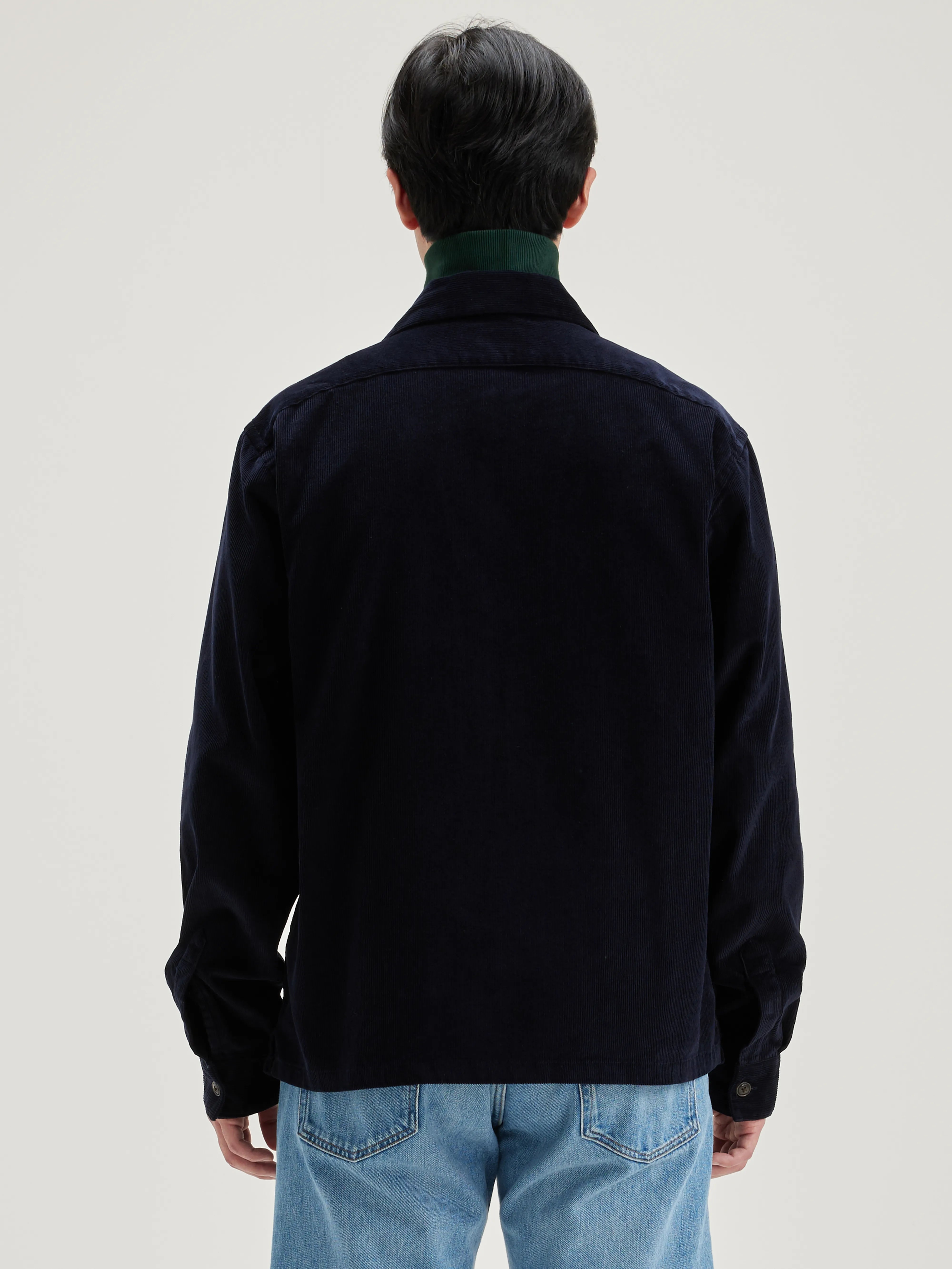 Goney Corduroy Overhemd - Navy Voor Heren | Bellerose