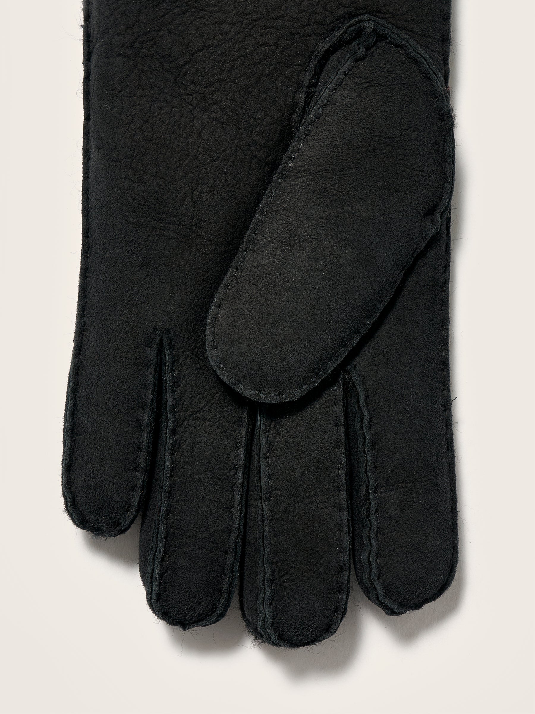 Gants En Cuir Ganam - Black Pour Homme | Bellerose