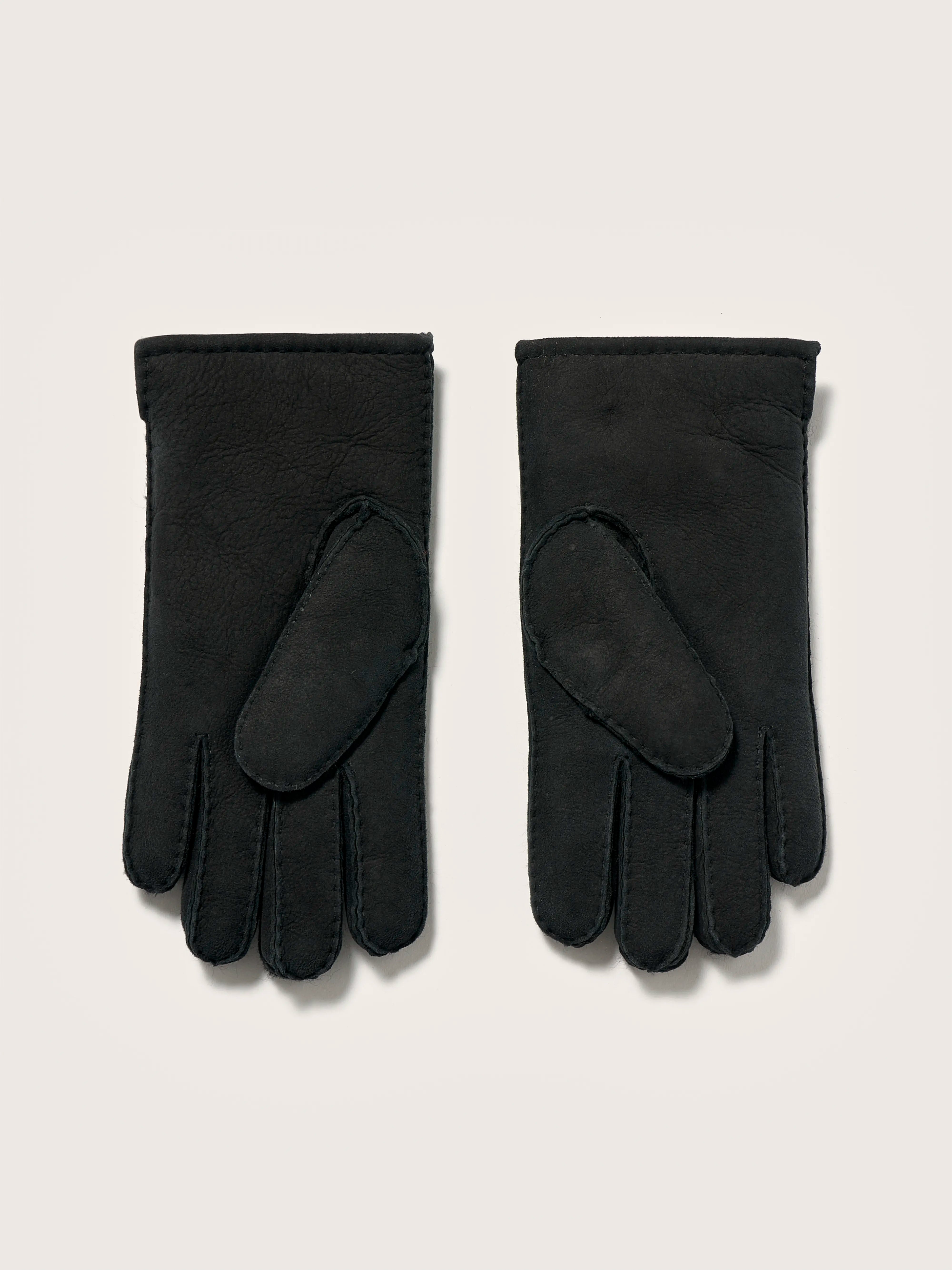 Gants En Cuir Ganam - Black Pour Homme | Bellerose