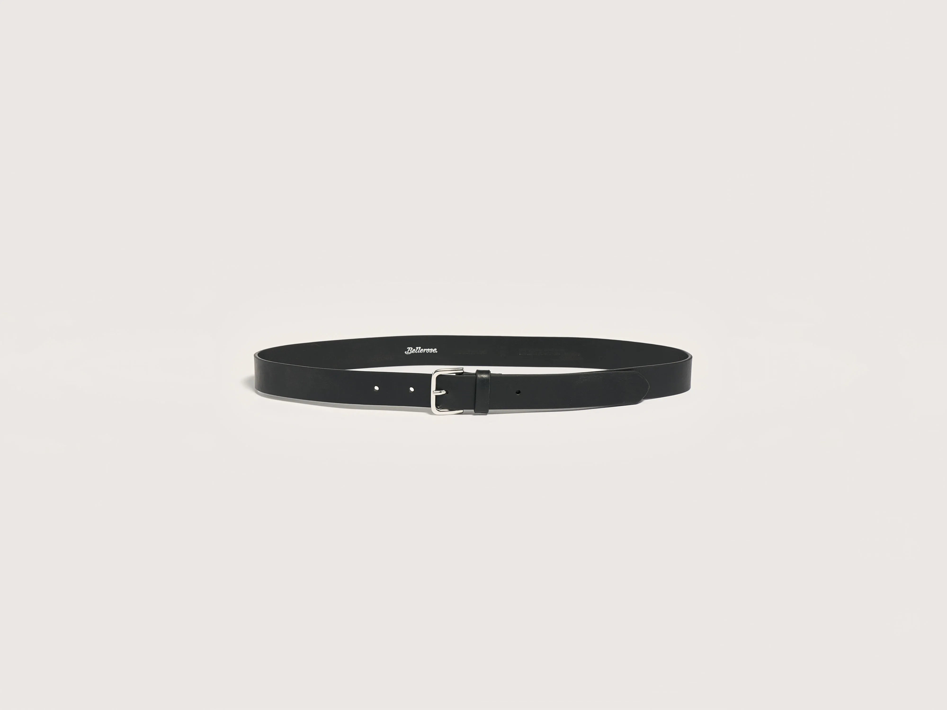 Savom Leather Belt - Black For Men | Bellerose