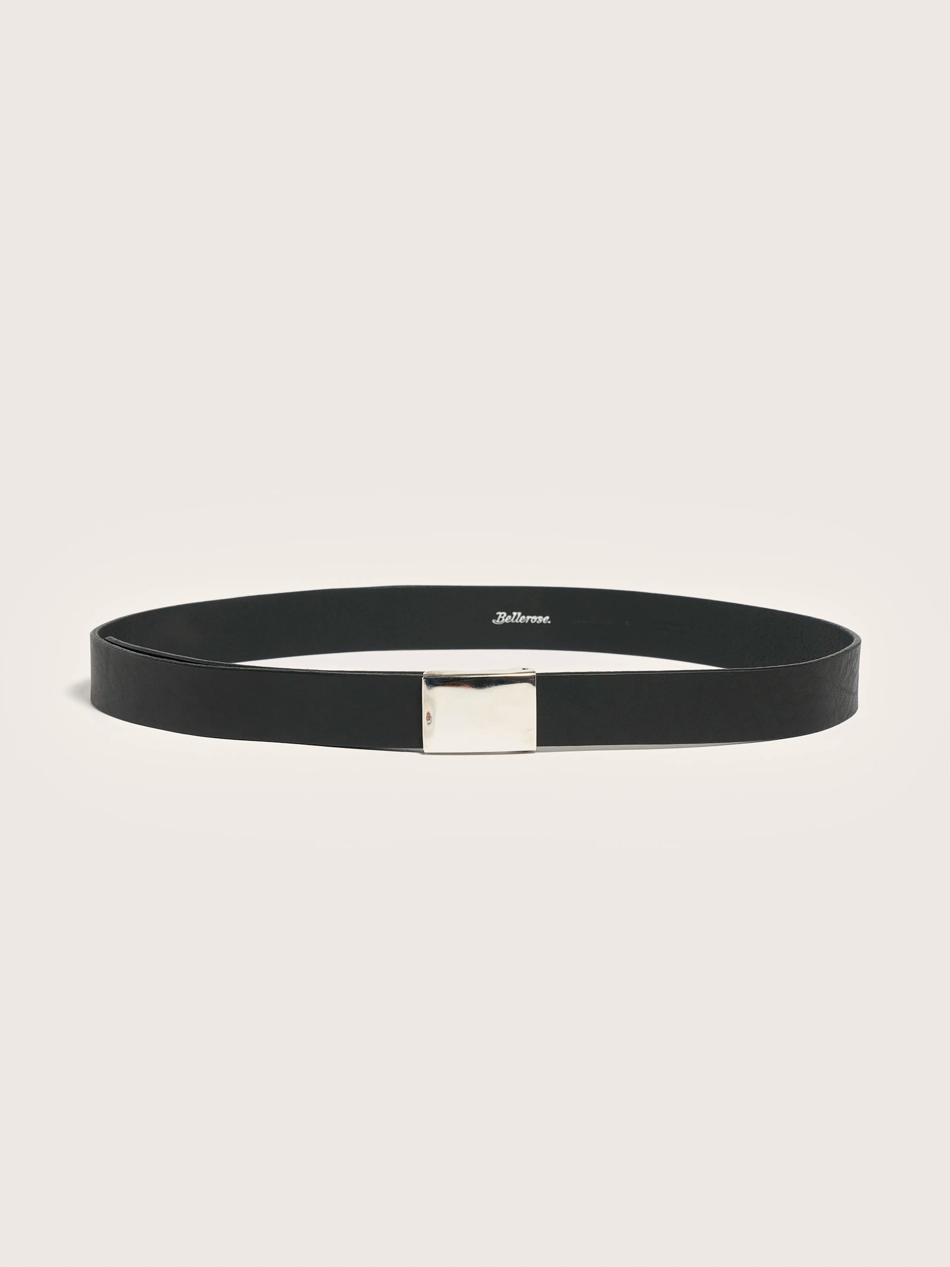 Ceinture En Cuir Sunji - Black Pour Homme | Bellerose