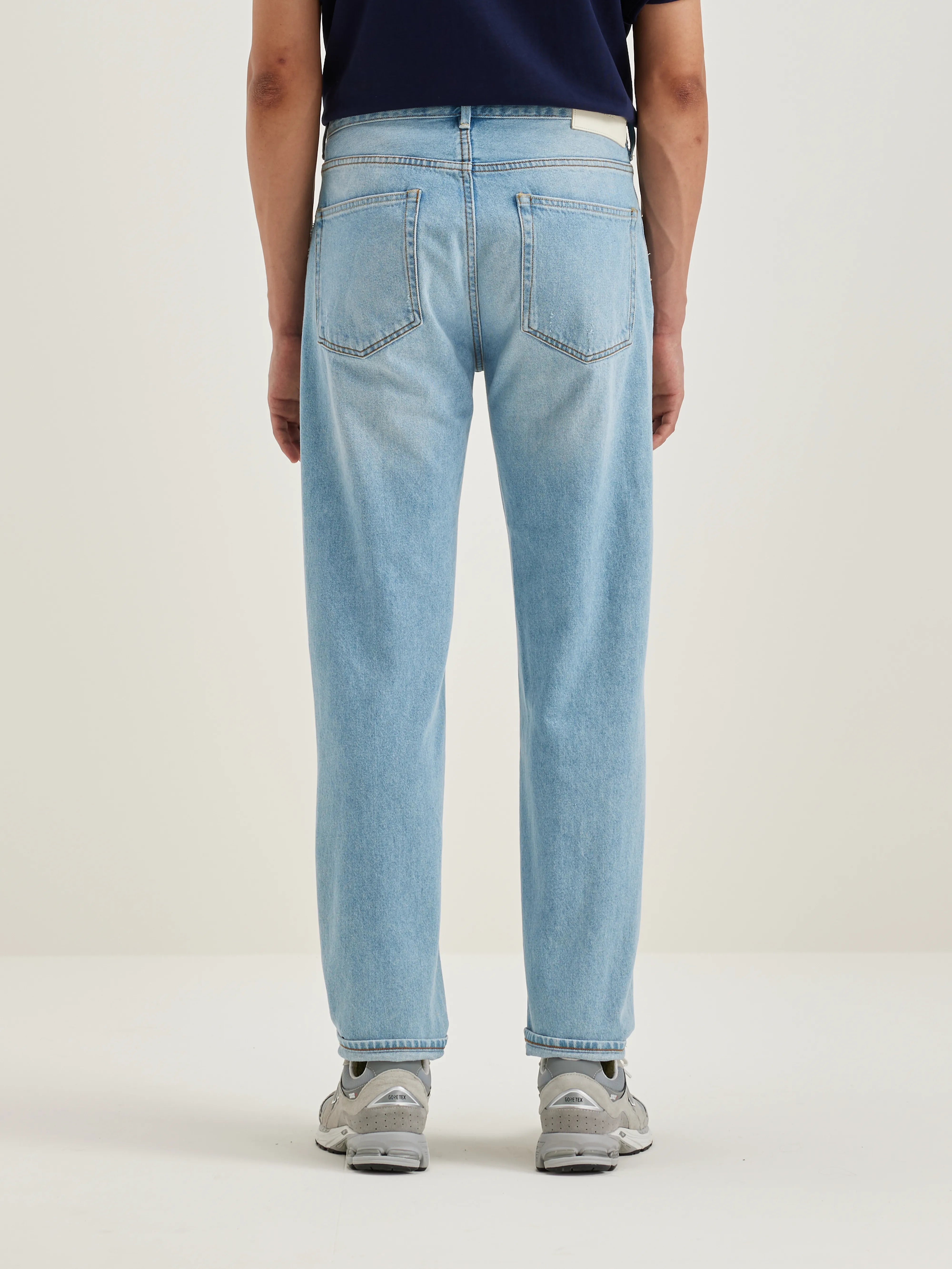 Denim N. 04 Tapered Jeans - Vintage light blue For Men | Bellerose