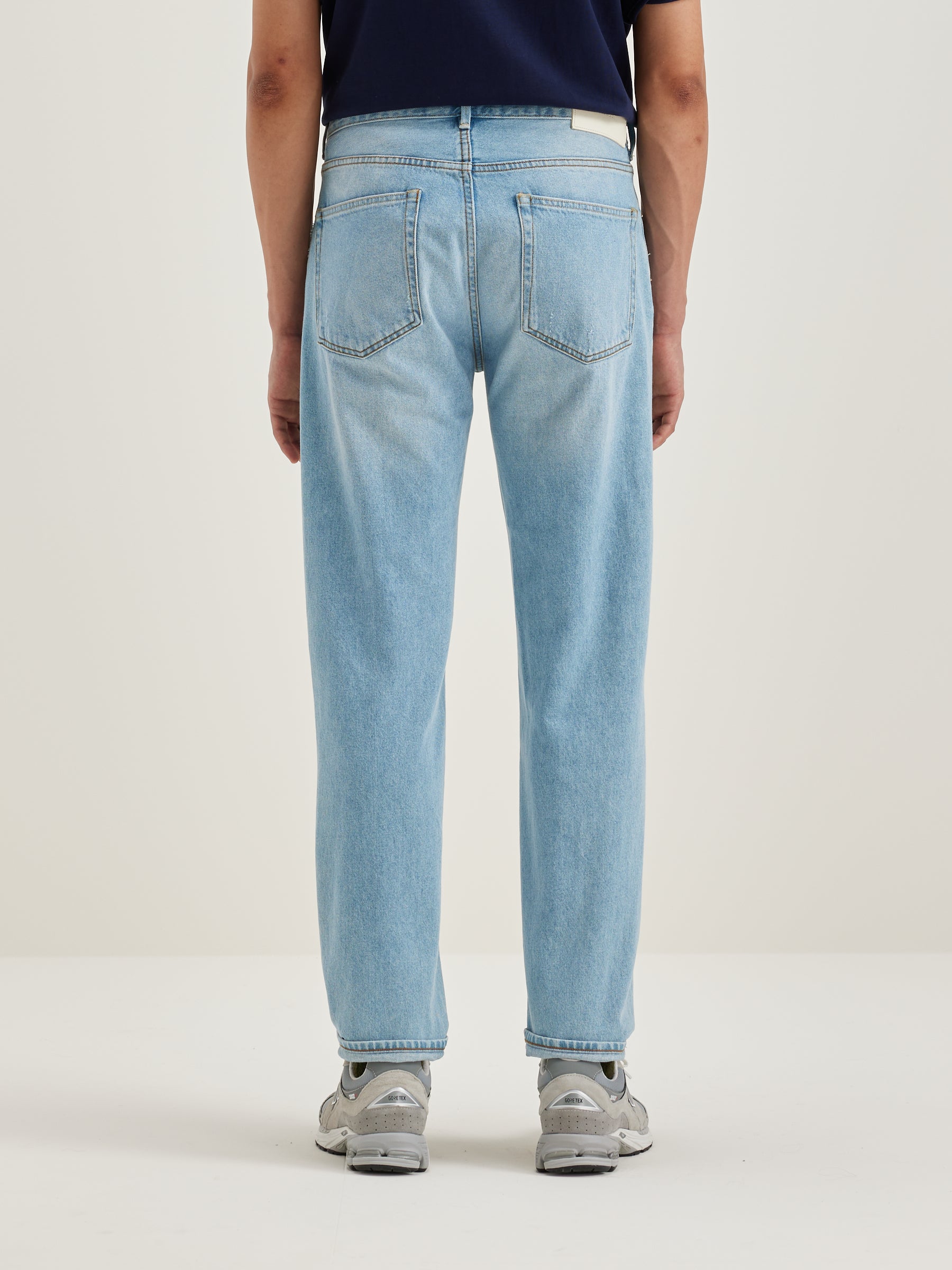 Peeg Tapered Jeans - Vintage light blue For Men | Bellerose