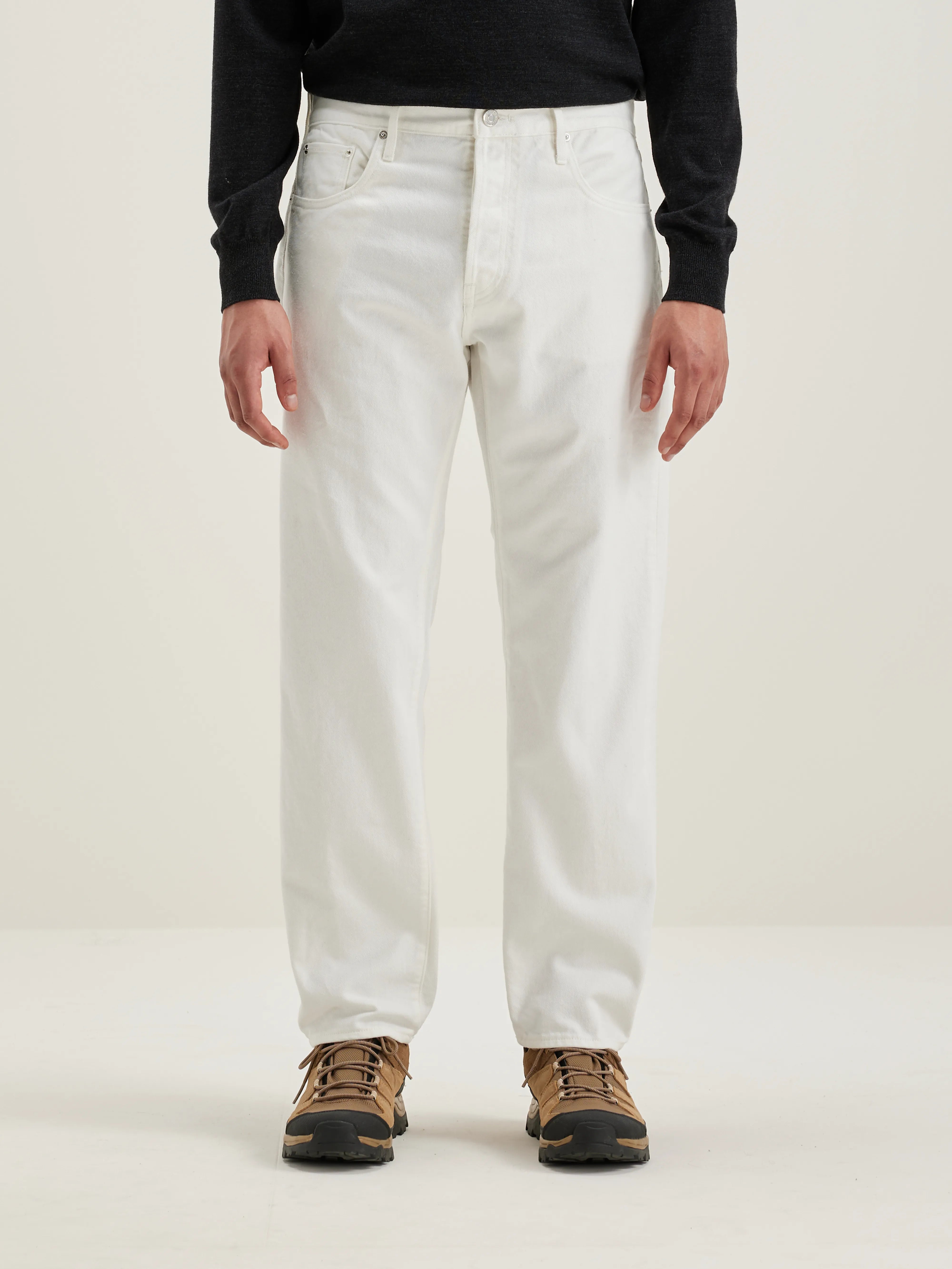 Denim N. 01 Dad-style Jeans - Snow For Men | Bellerose