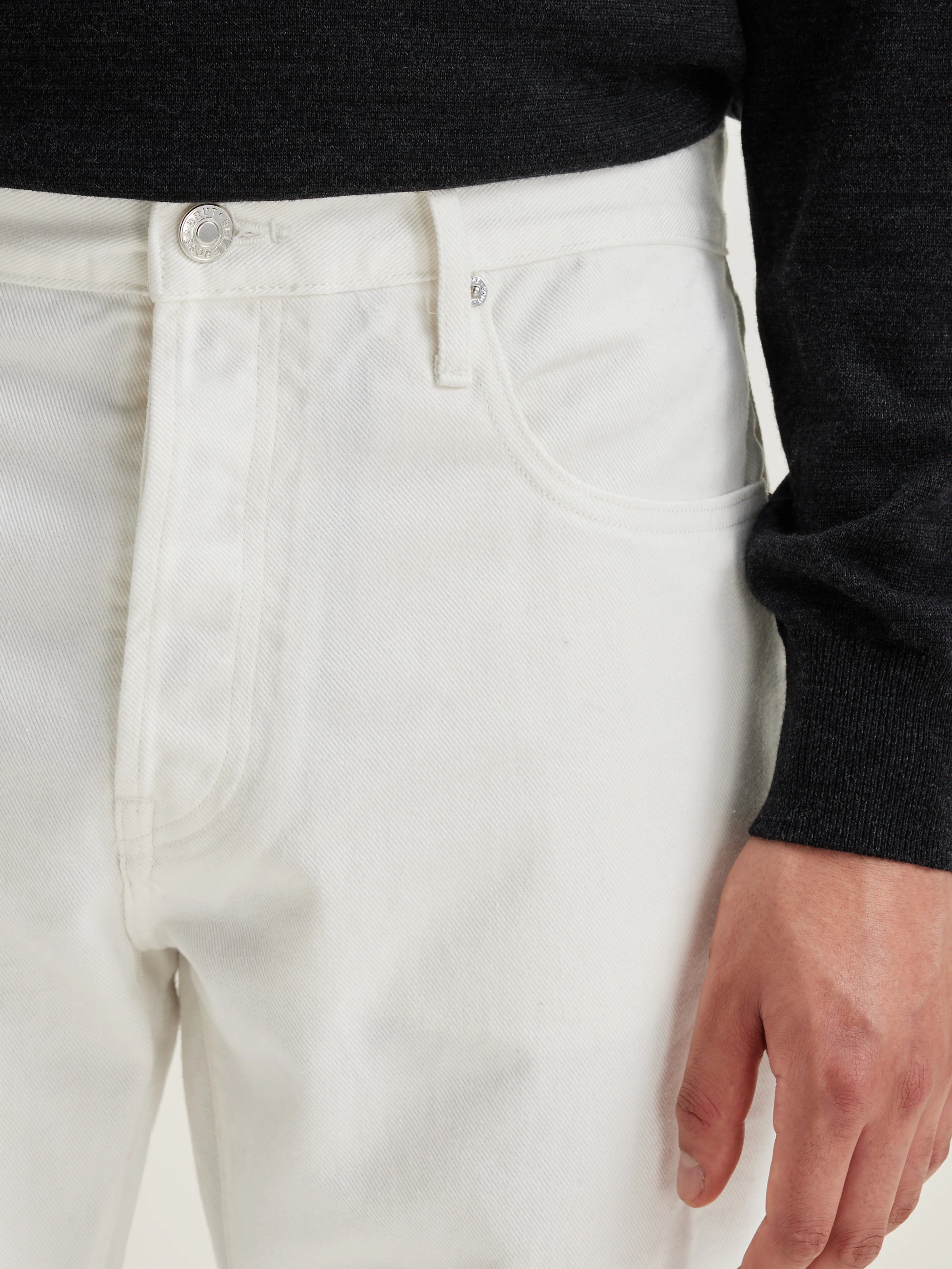 Denim N. 01 Dad-stijl Jeans - Snow Voor Heren | Bellerose