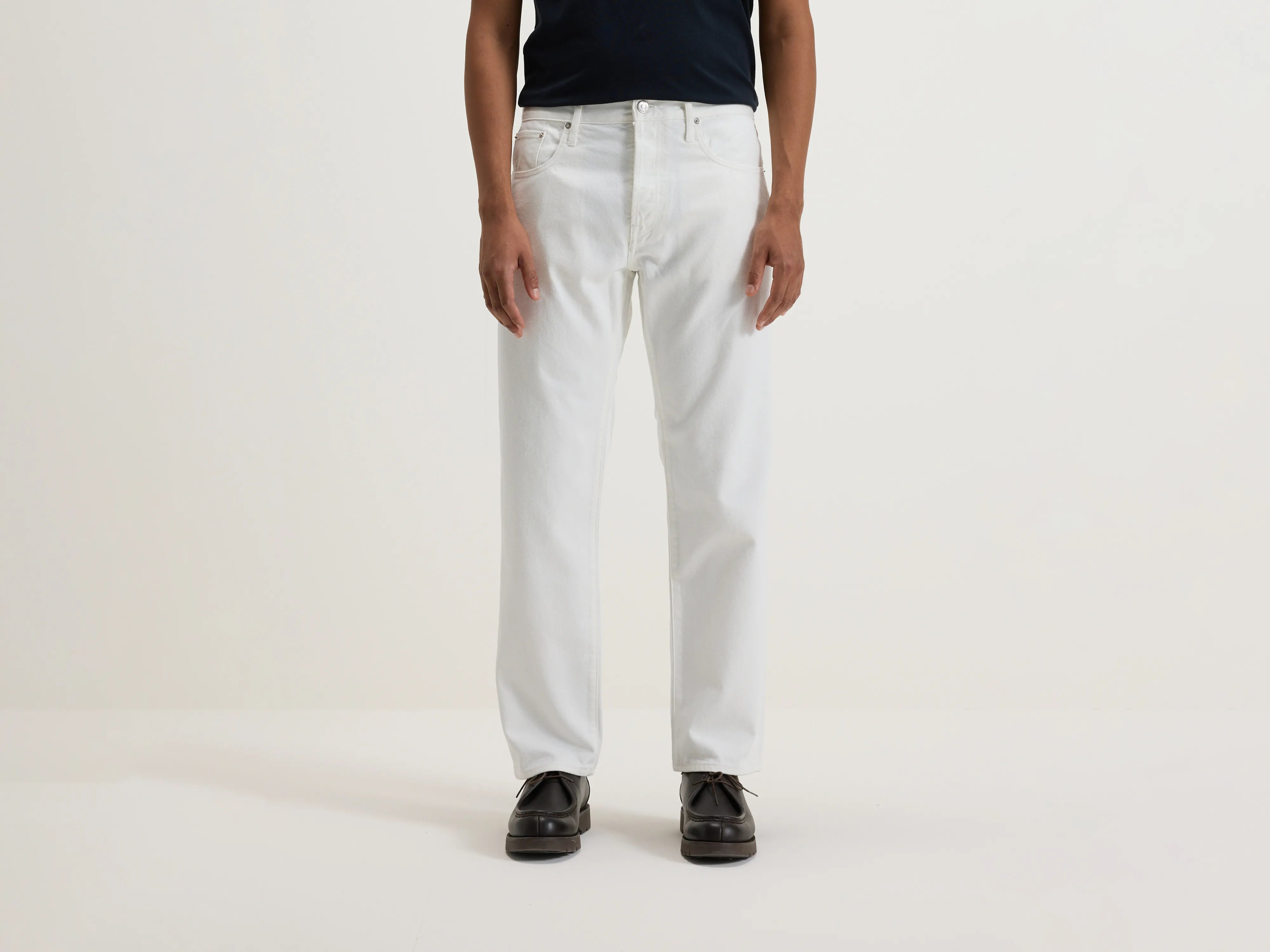 Denim N. 01 dad-style jeans (242 / M / SNOW)