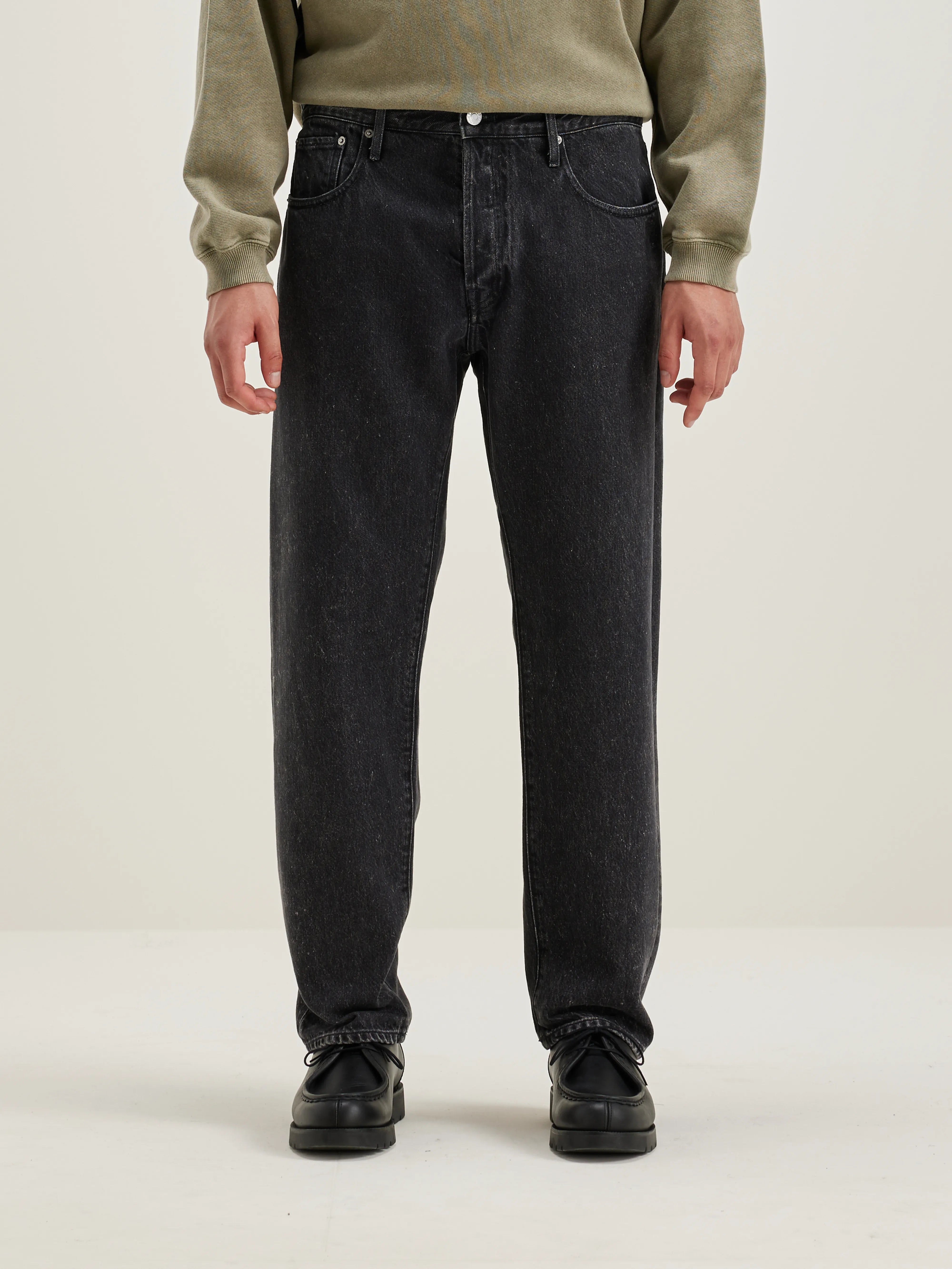 Denim N. 01 Dad-stijl Jeans - Vintage black Voor Heren | Bellerose