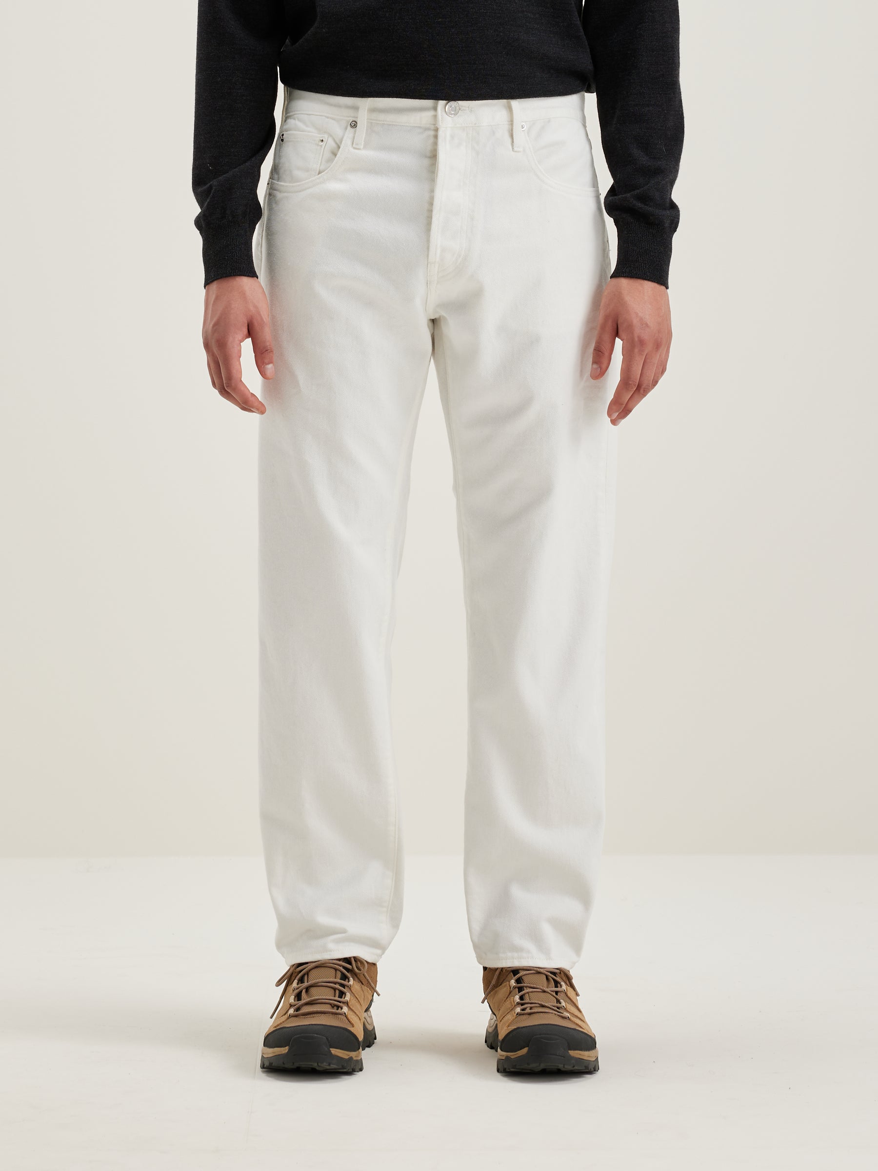 Percy Dad-style Jeans - Snow For Men | Bellerose