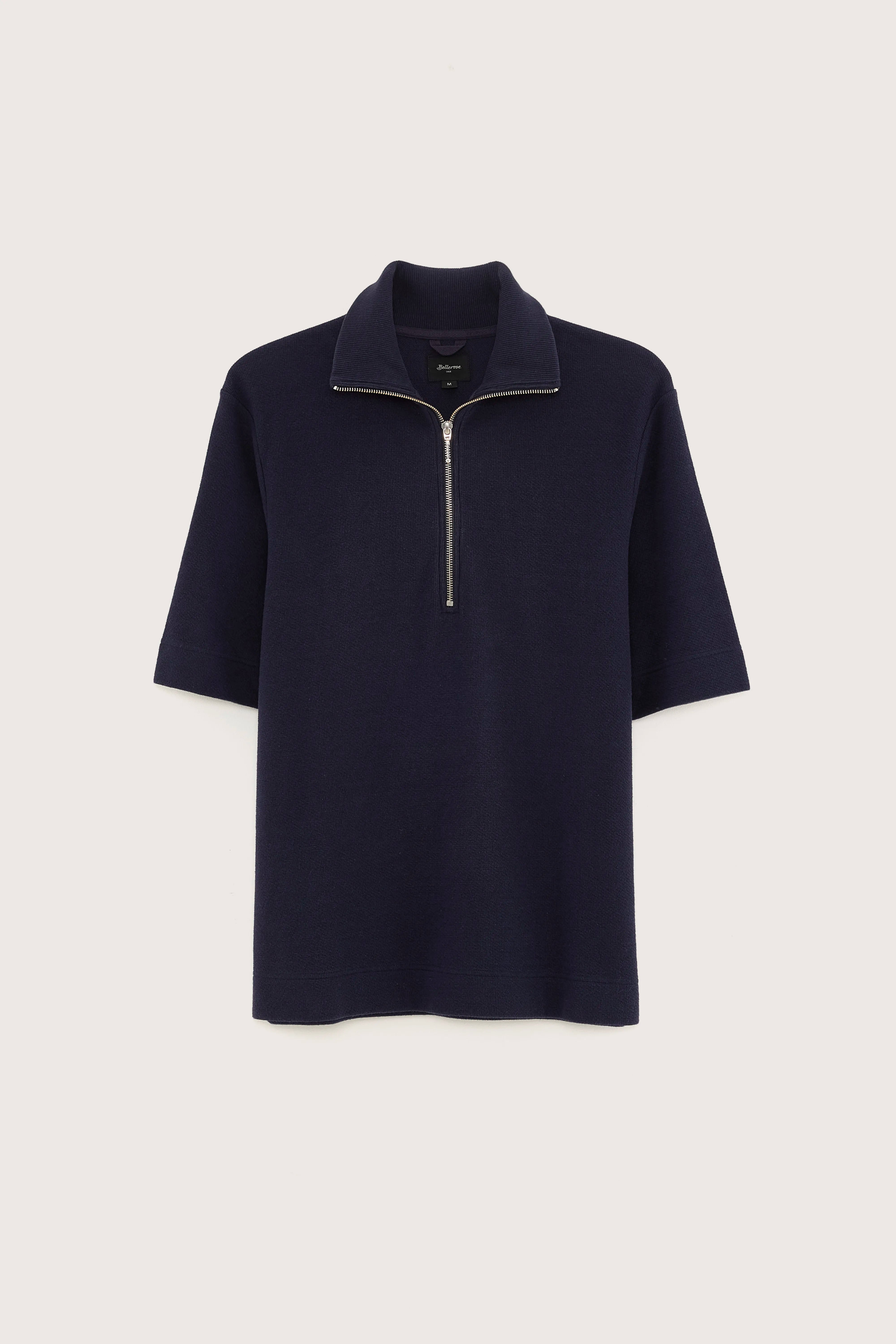 Polo À Manches Courtes Silas - Navy Pour Homme | Bellerose