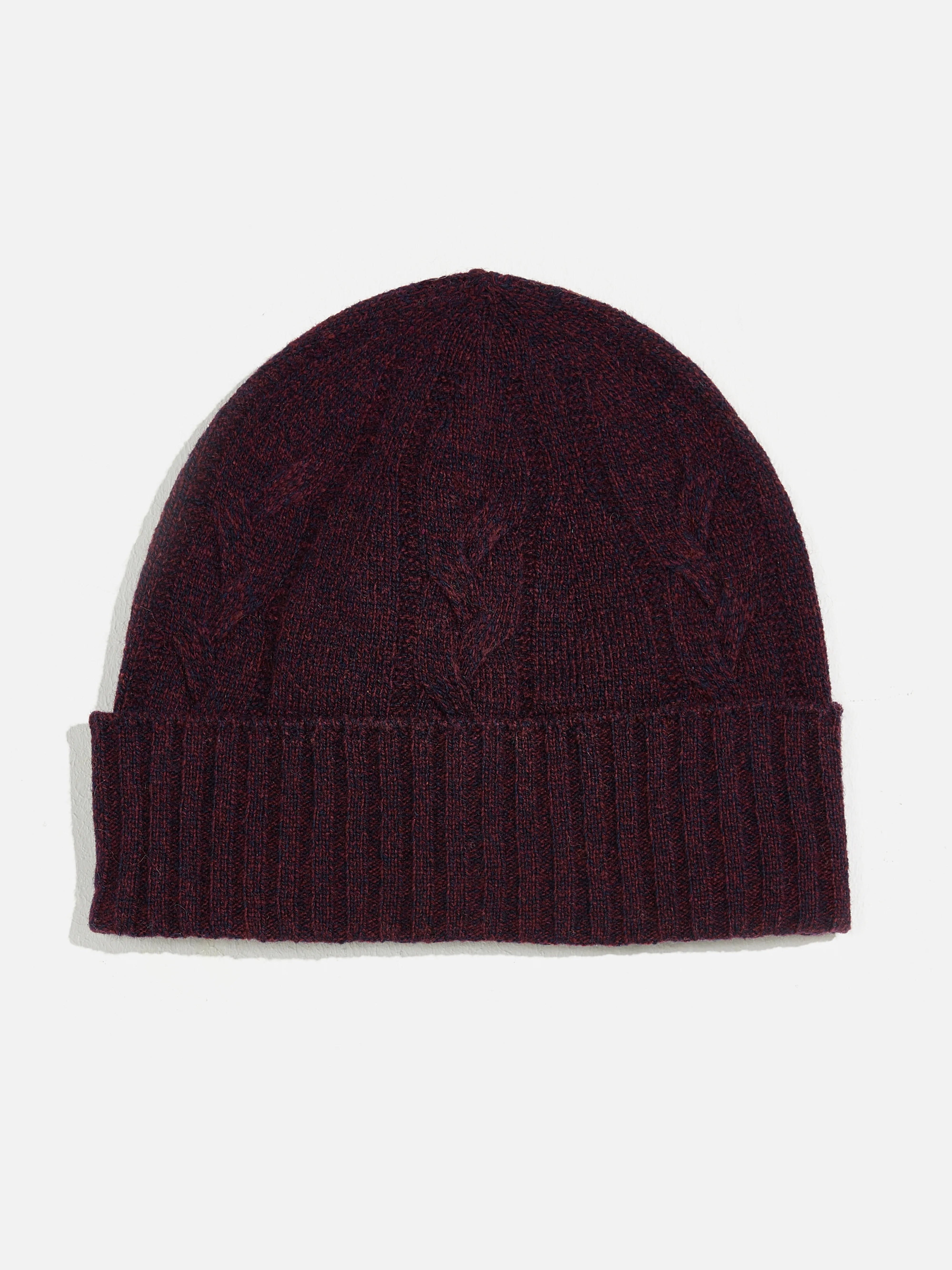 Athat Beanie - Burgundy For Men | Bellerose