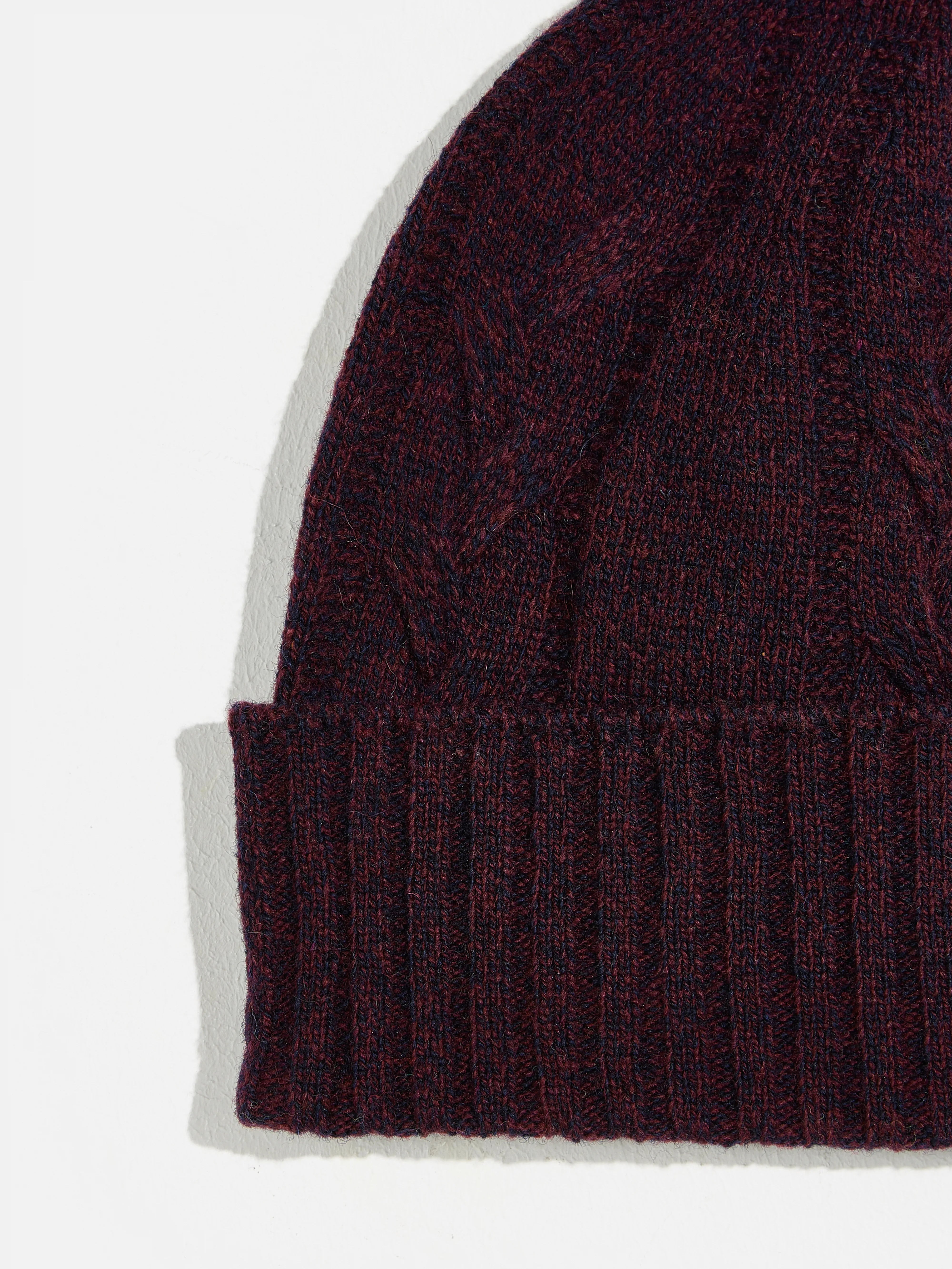 Athat Beanie - Burgundy For Men | Bellerose