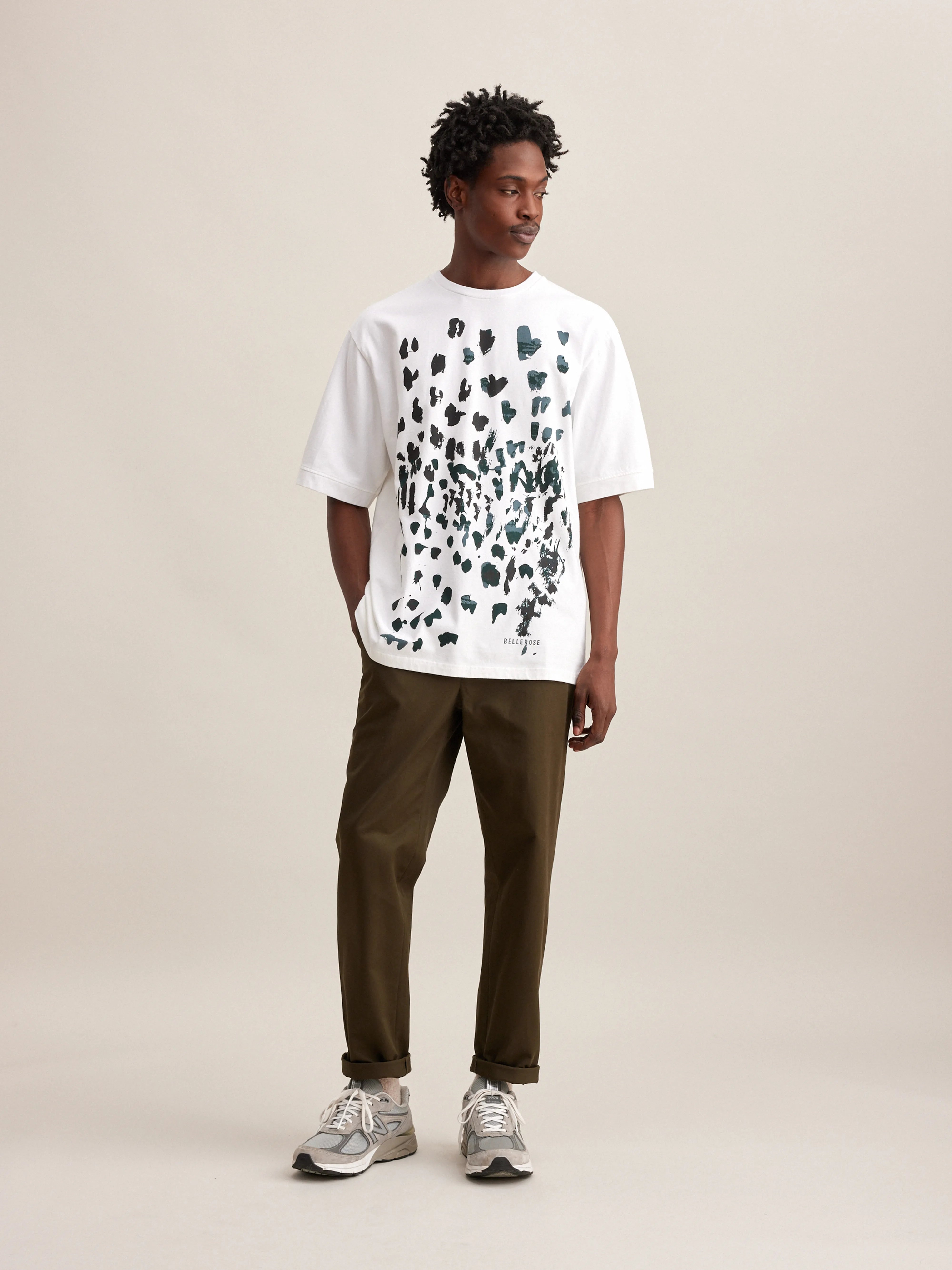 T-shirt Vursty - White Pour Homme | Bellerose