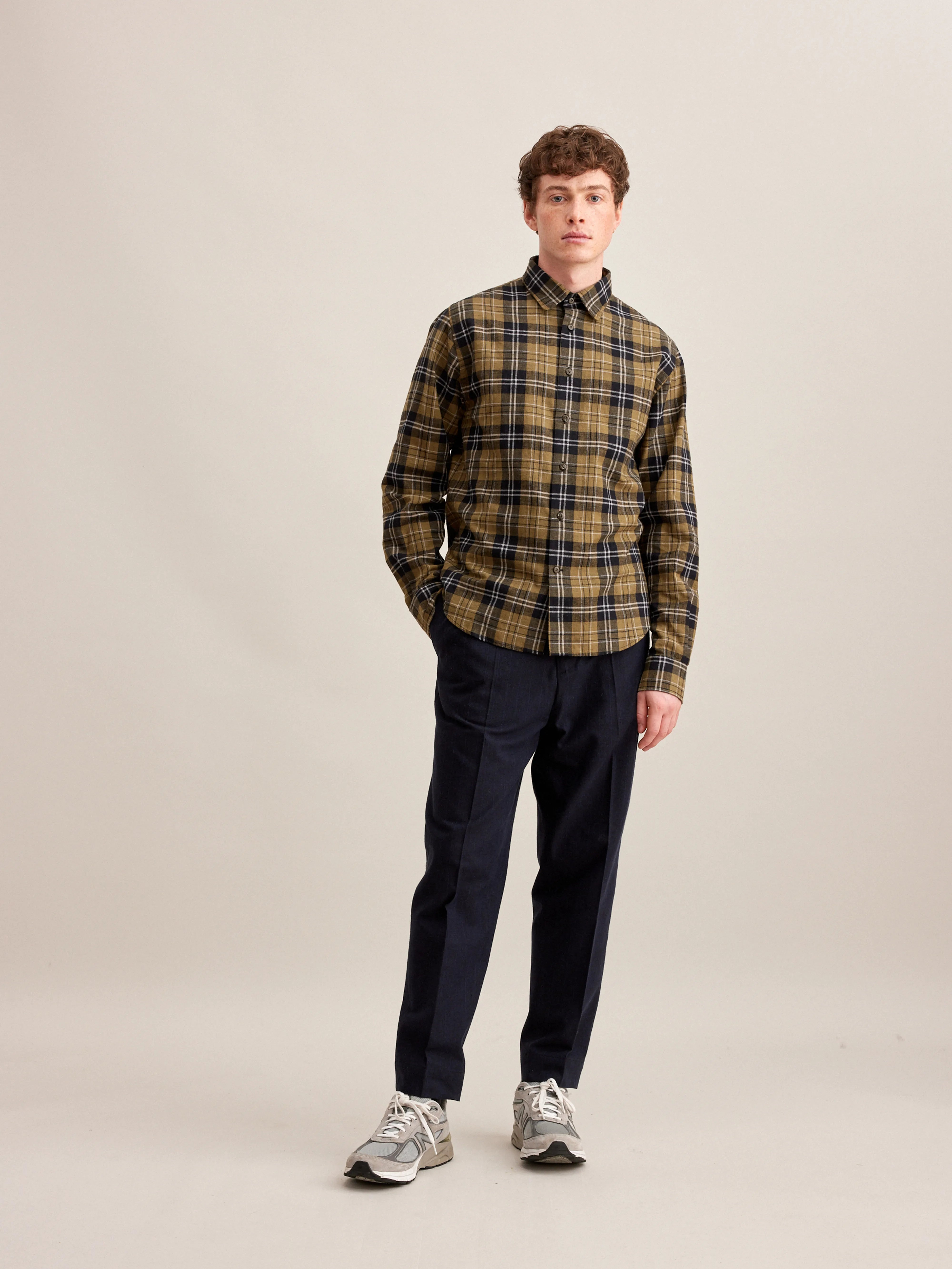 Frank Shirt - British khaki For Men | Bellerose