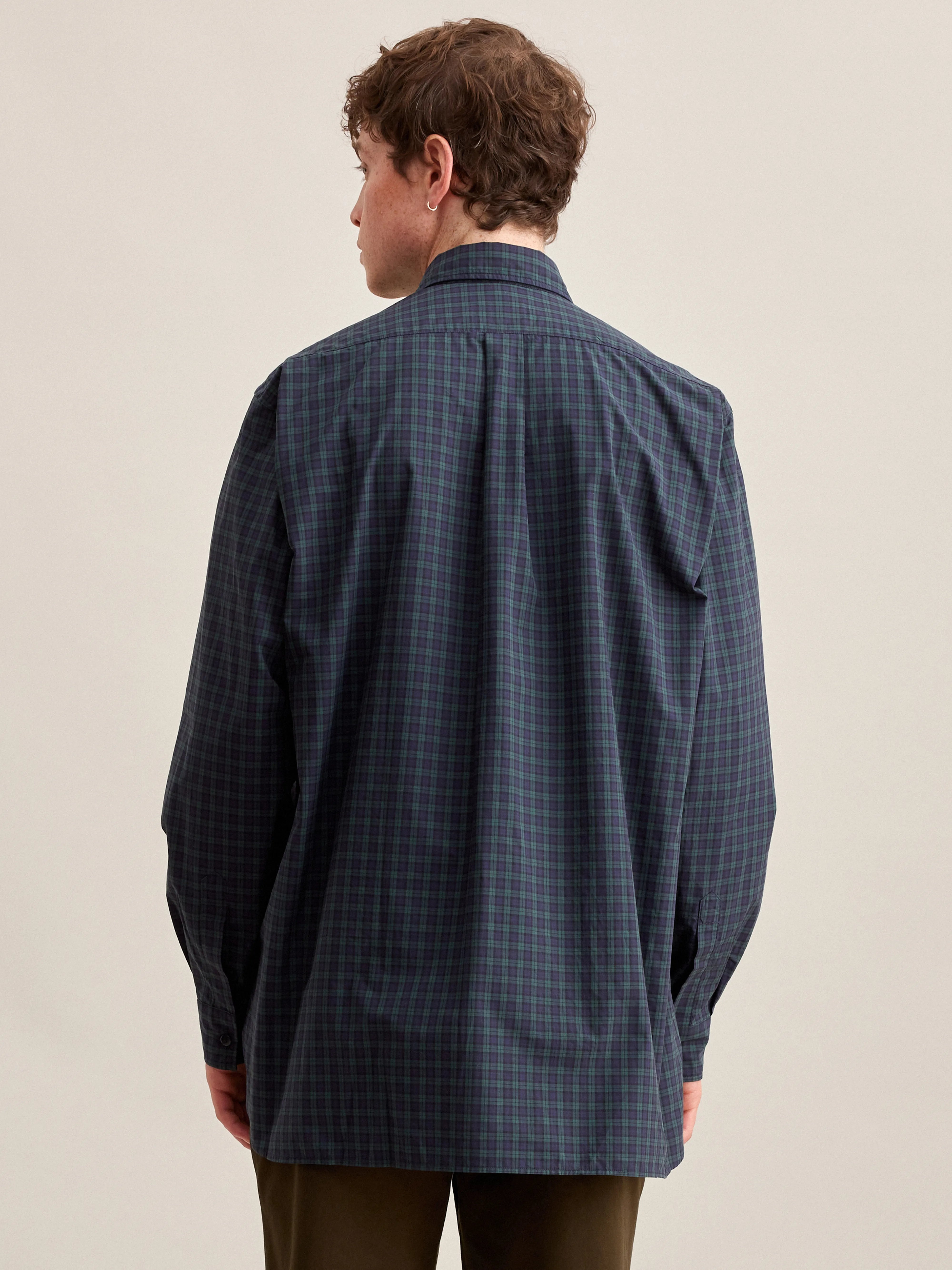 Chemise Folly - Blueberry / Sage Pour Homme | Bellerose