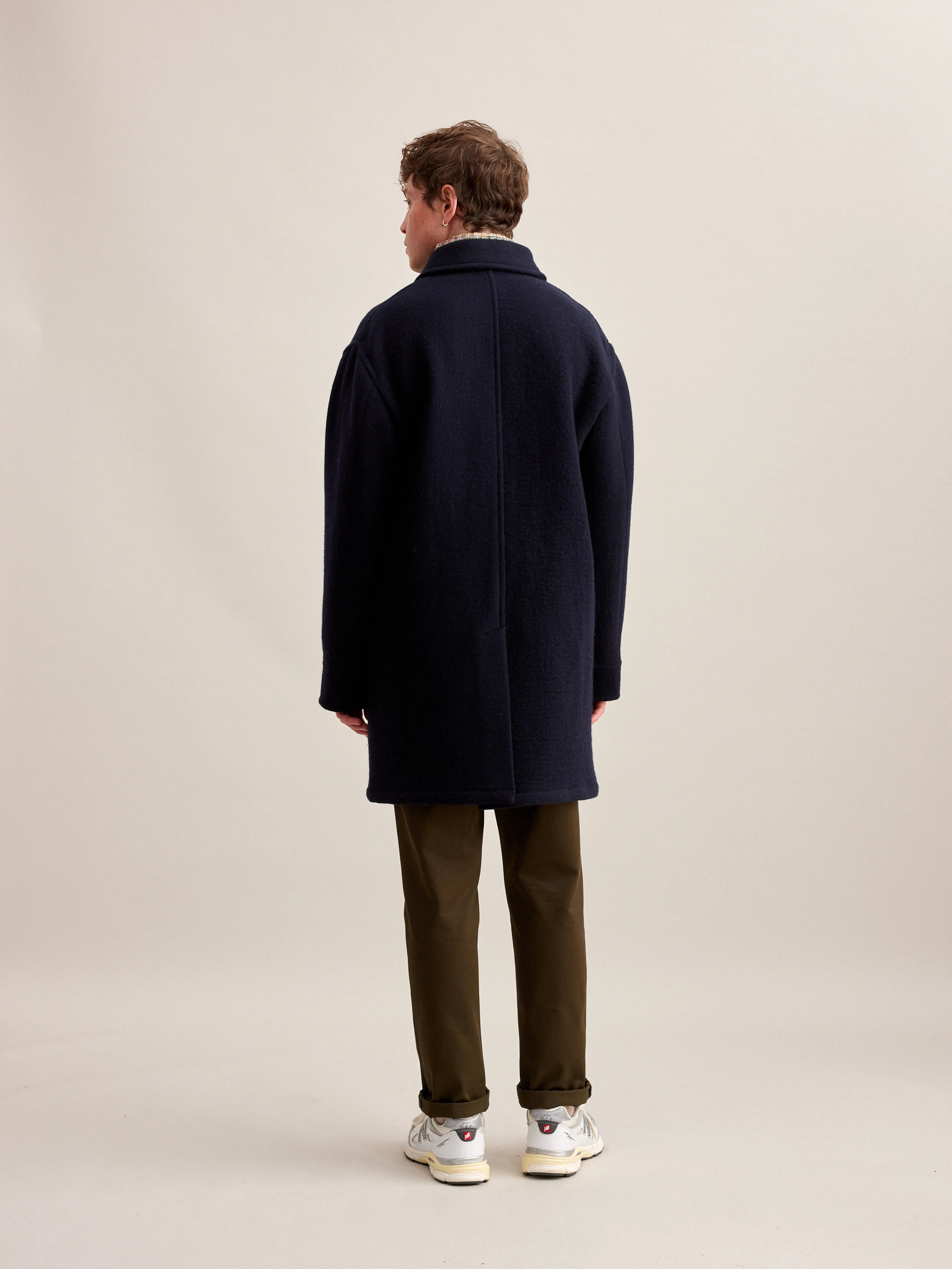 Viking Coat - America / Dark olive For Men | Bellerose