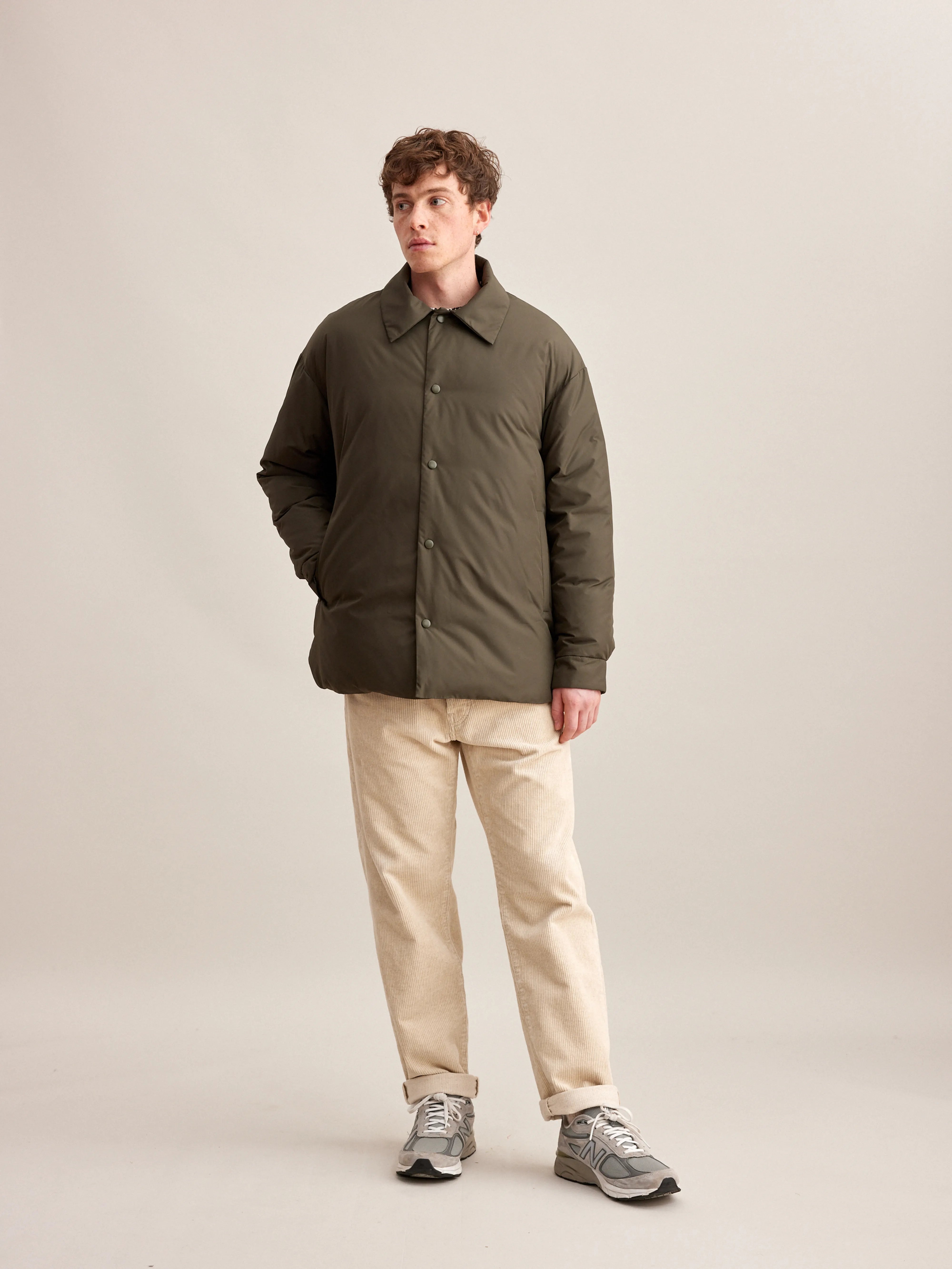 Veste Haminy - Dark olive Pour Homme | Bellerose