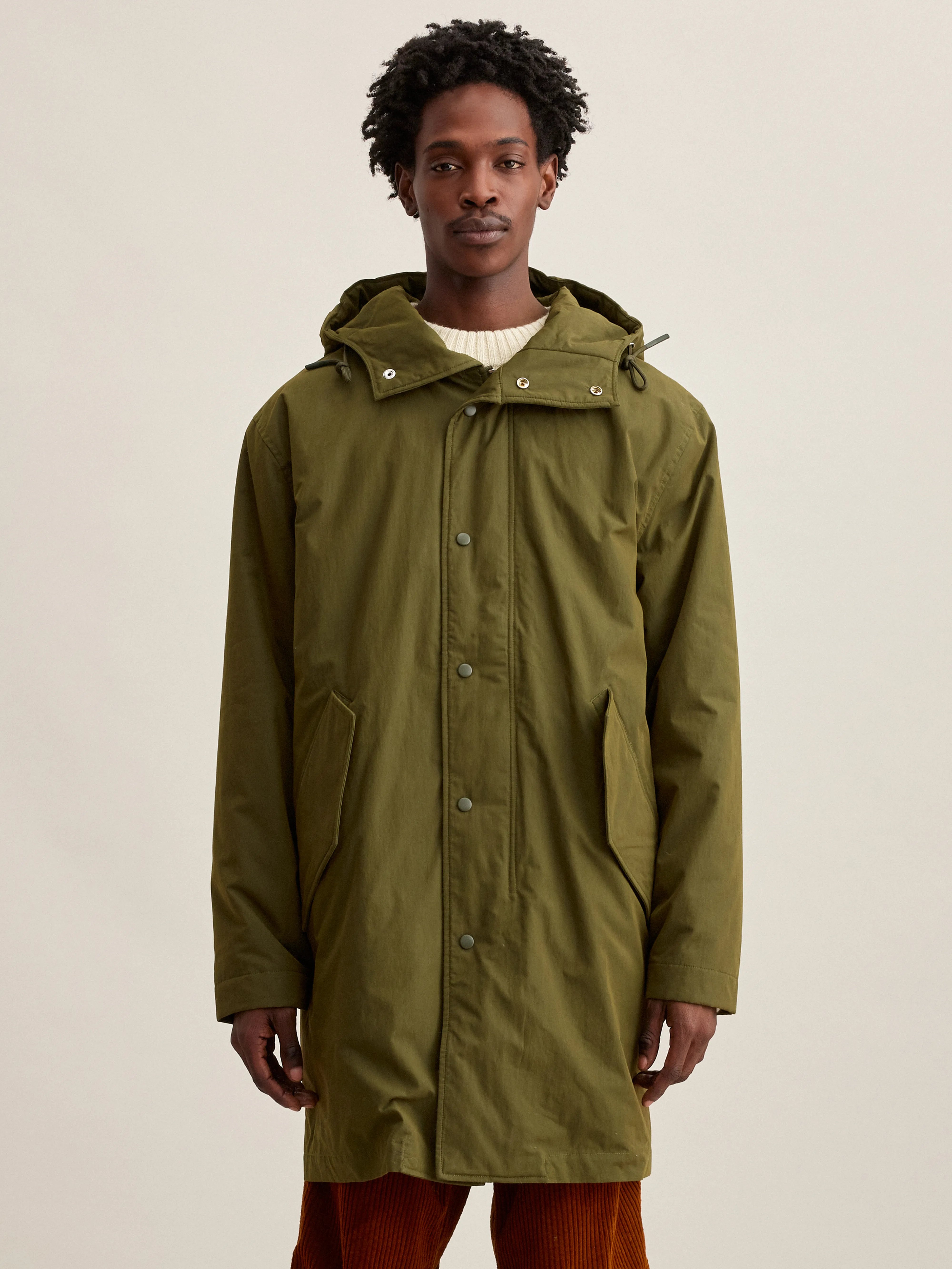 Parka Hanson - Olive Pour Homme | Bellerose