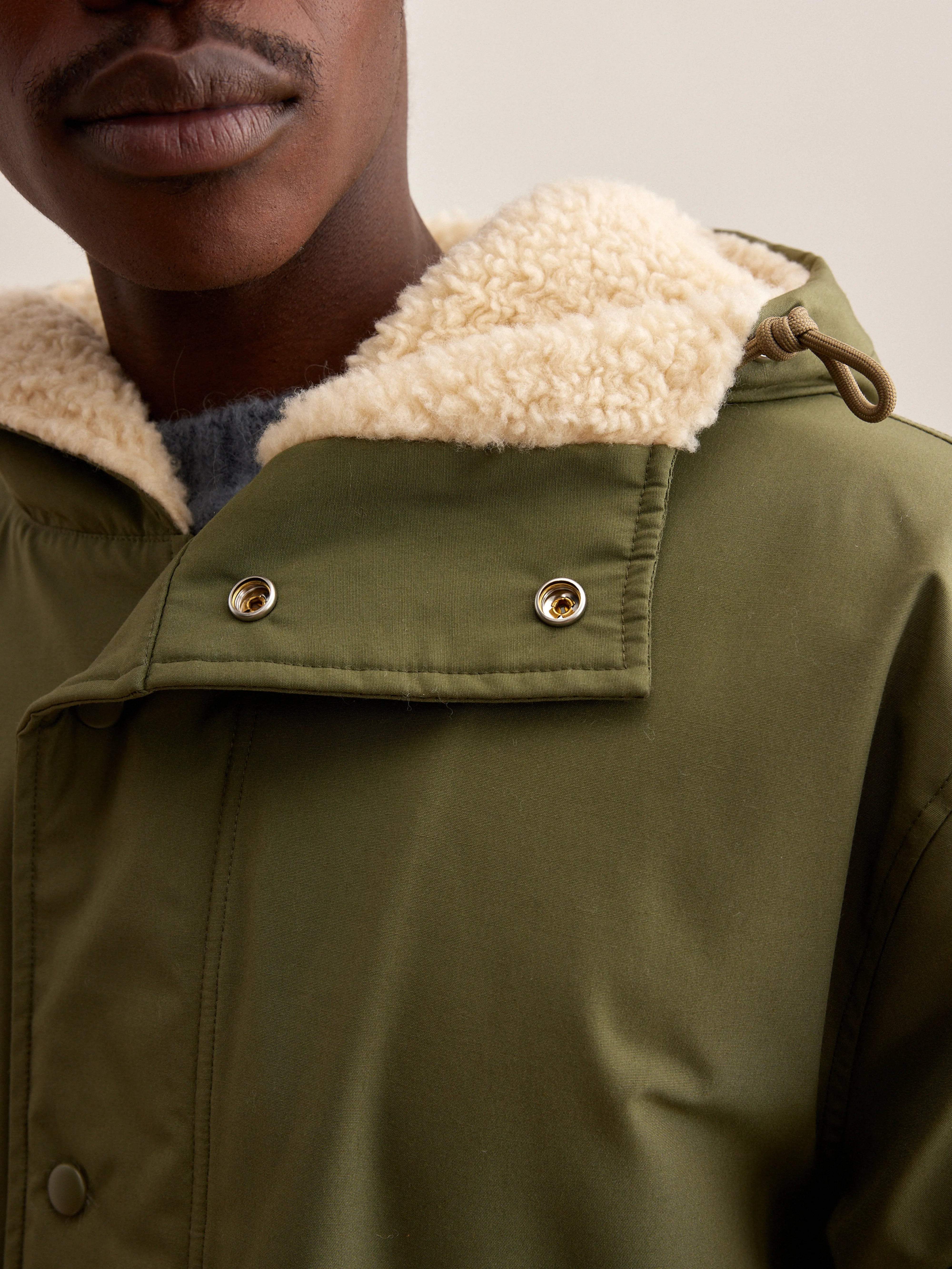 Hanson Parka - Army Voor Heren | Bellerose