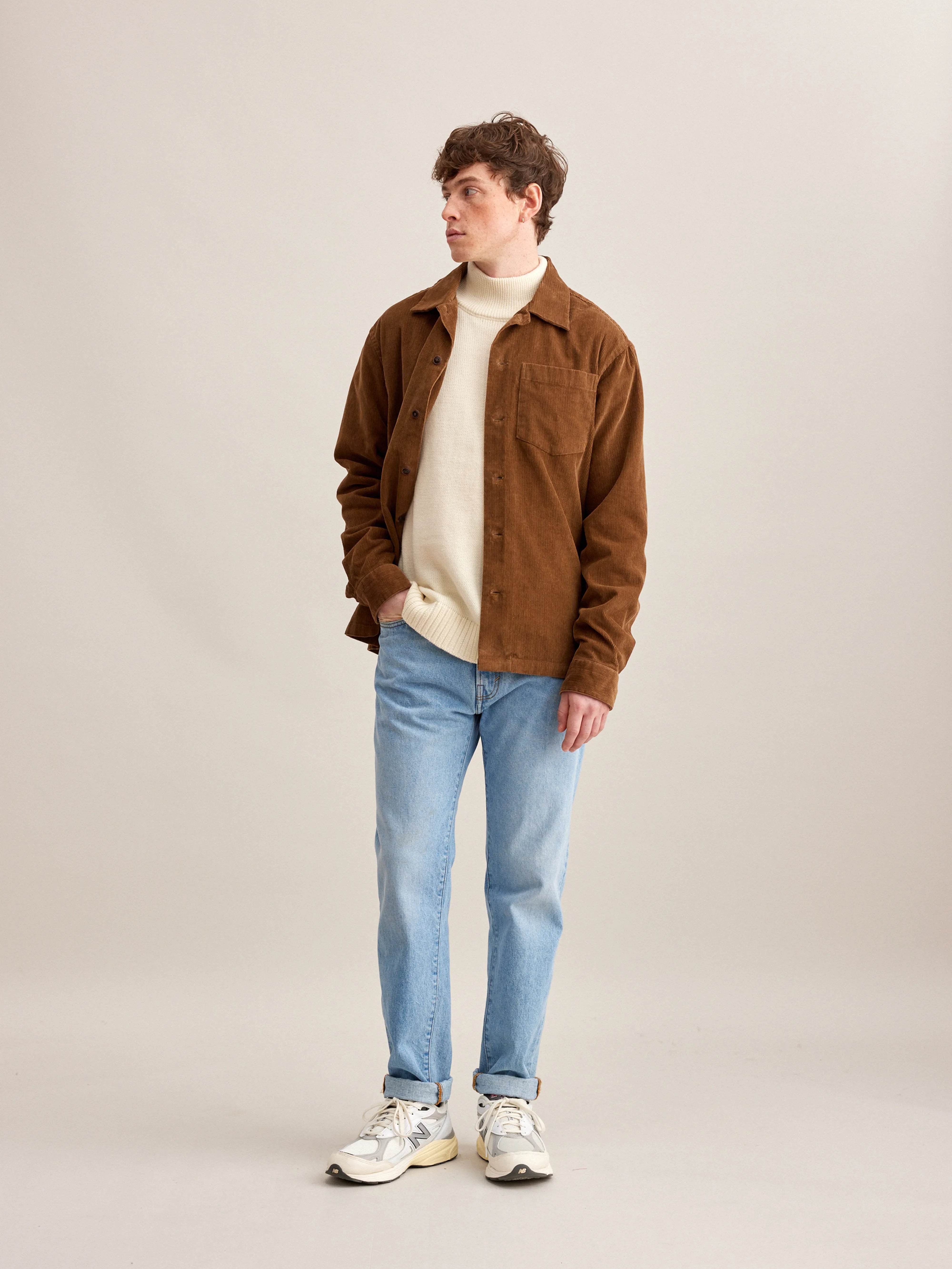 Goney Overshirt (232 / M / BRITISH KHAKI)