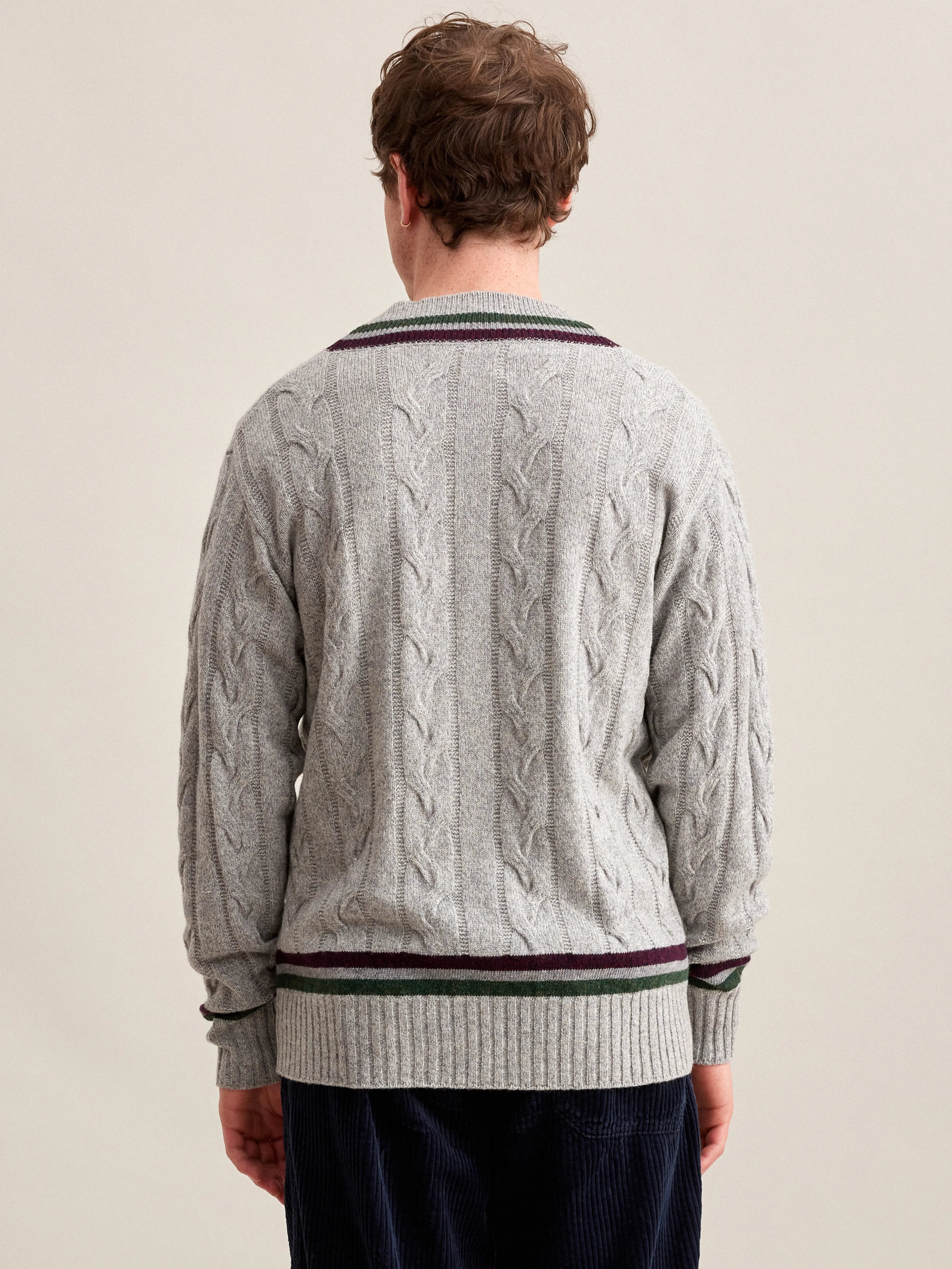 Pull Athres - Mid grey Pour Homme | Bellerose