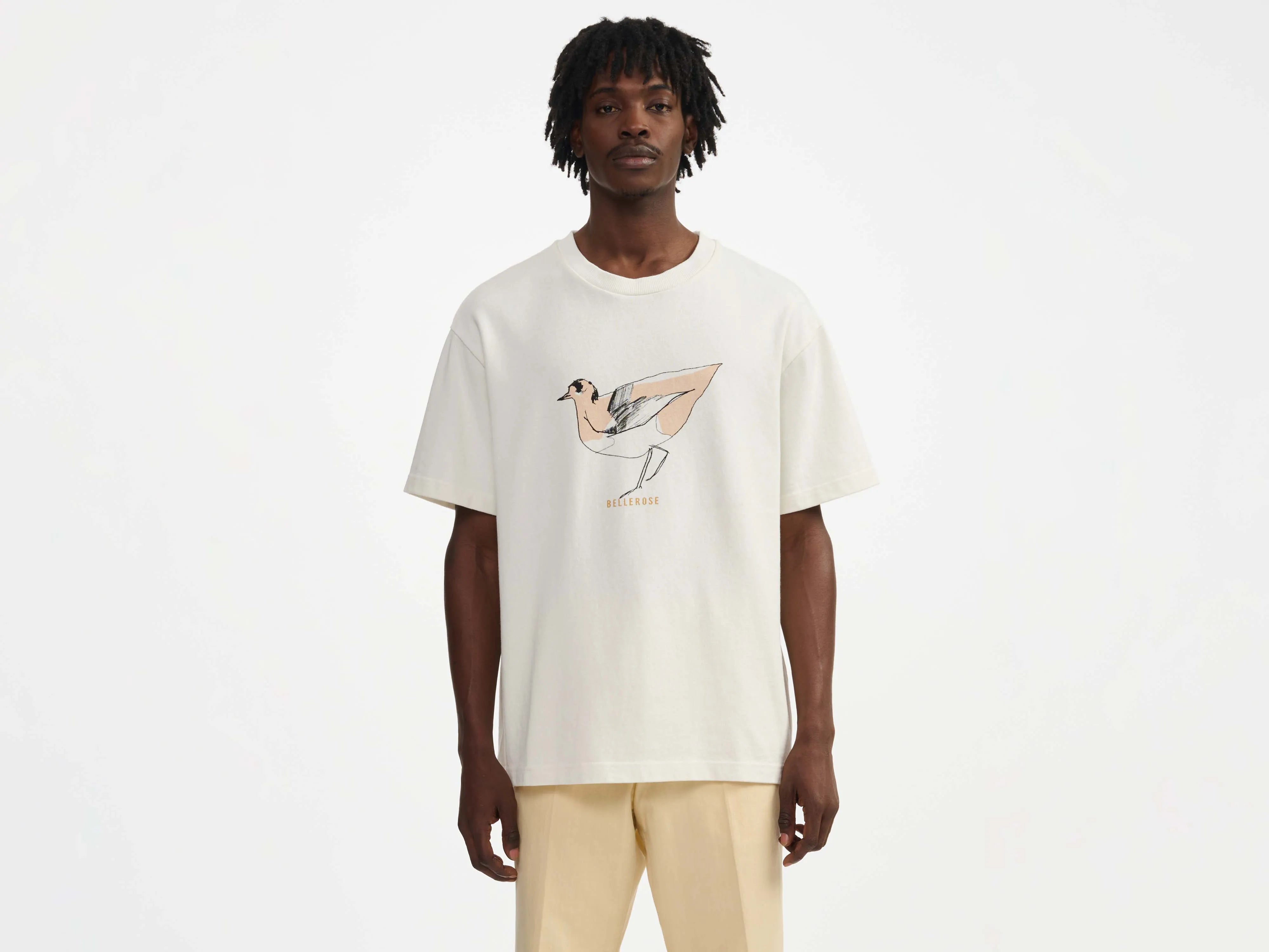 vlugs t-shirt (241 / M / OFF WHITE)