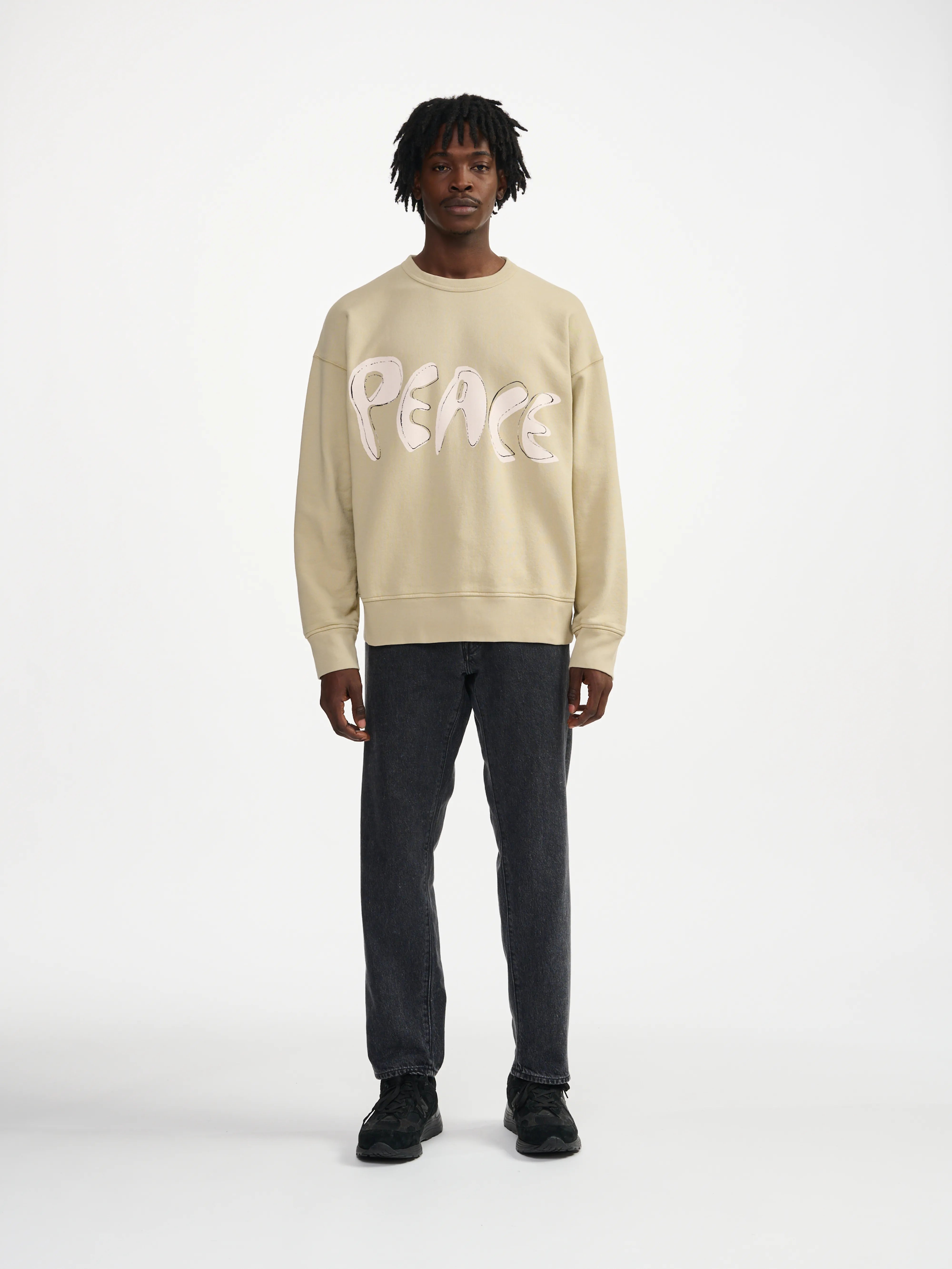 vammie sweatshirt (241 / M / CEMENT)