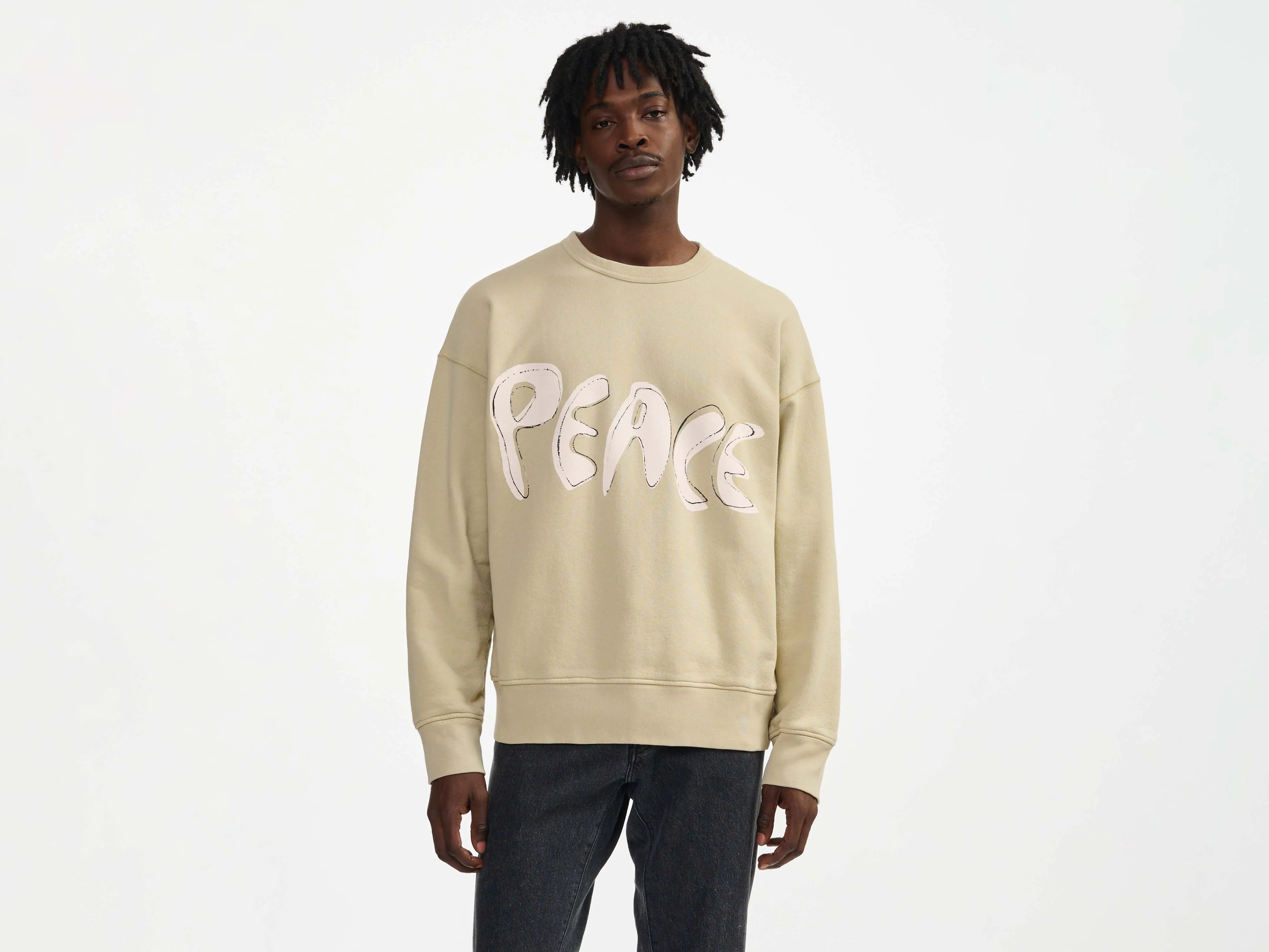 vammie sweatshirt (241 / M / CEMENT)