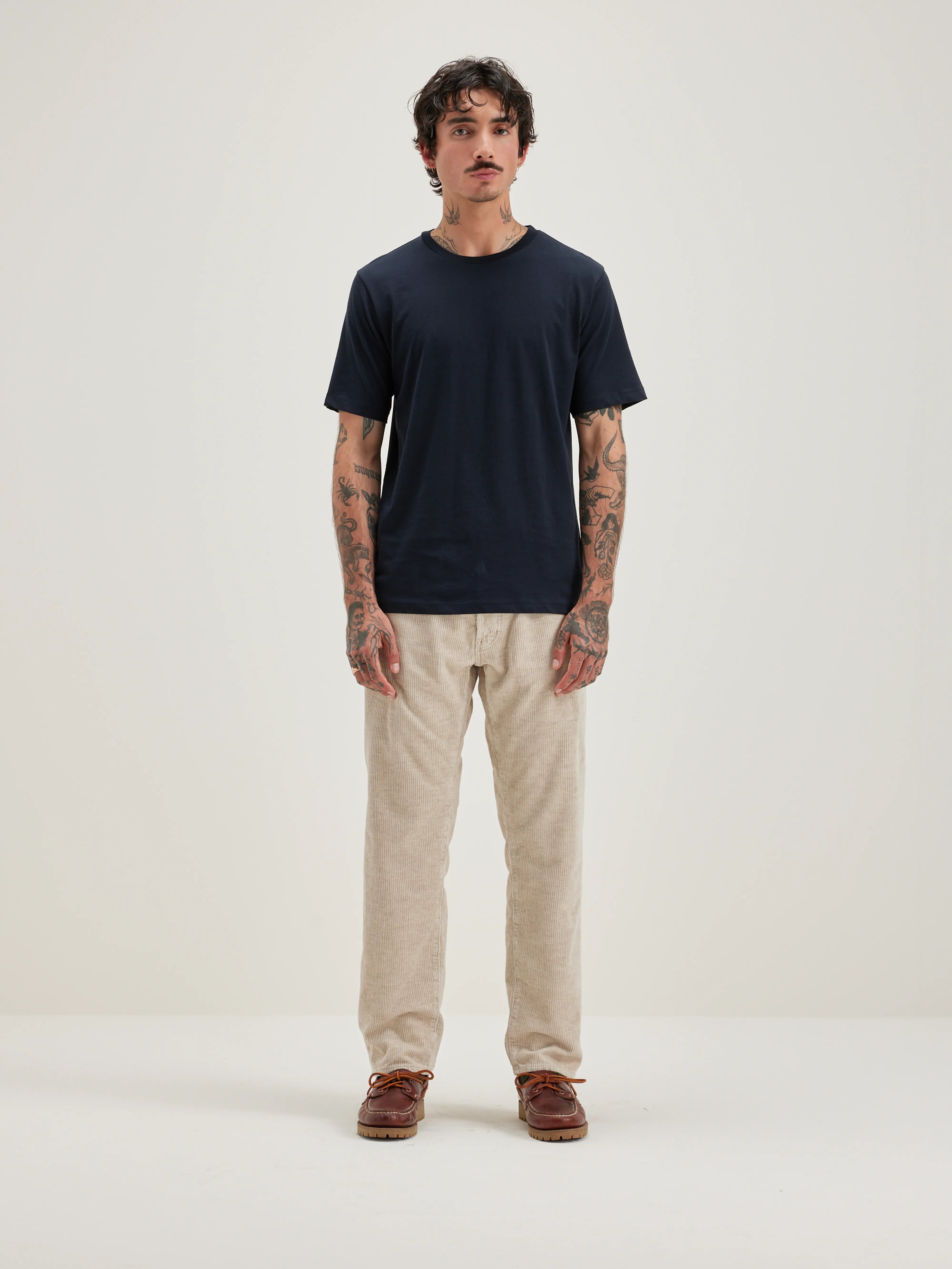 Vinx Korte Mouwen T-shirt - Navy Voor Heren | Bellerose