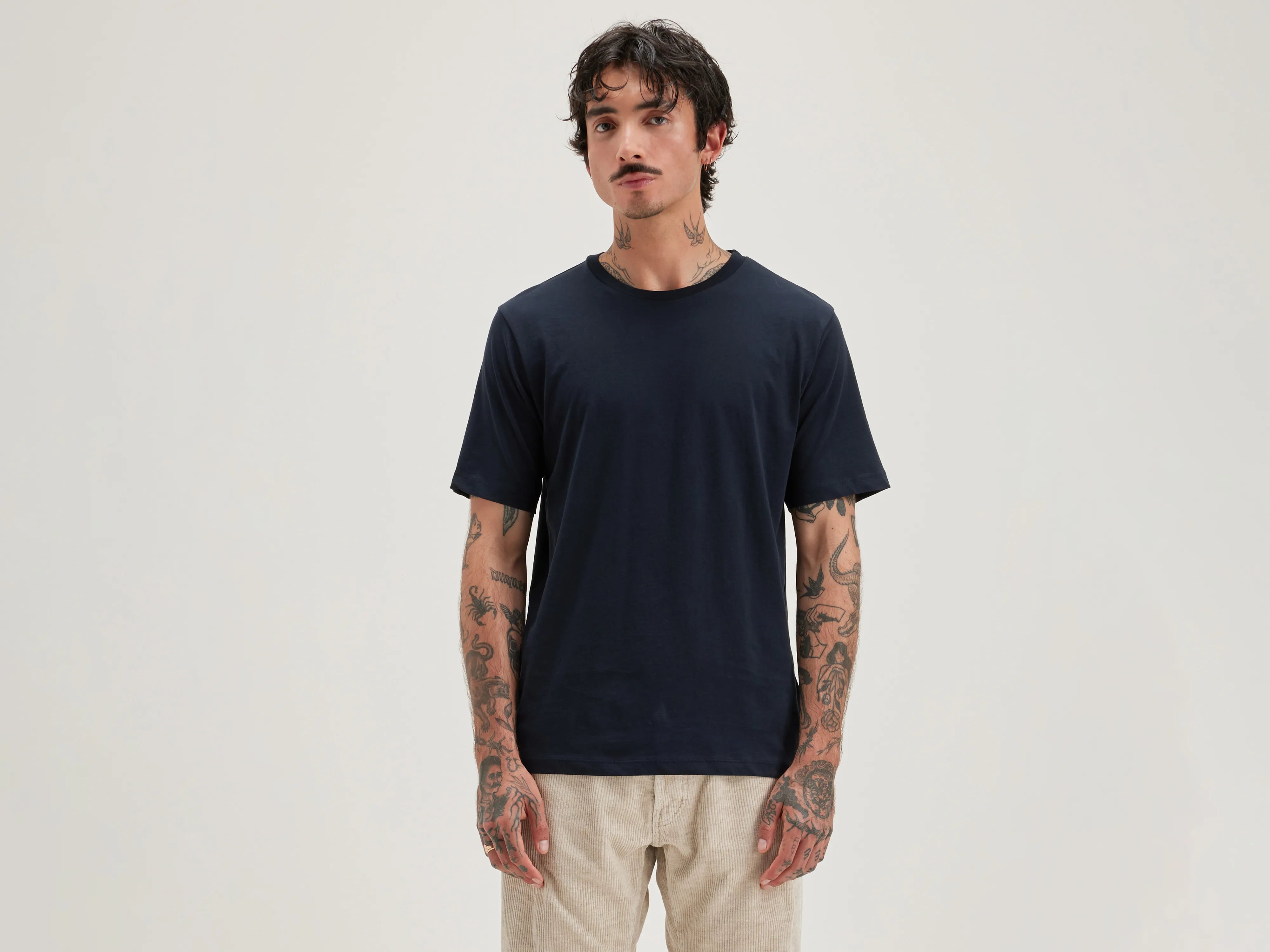 Vinx korte mouwen t-shirt (242 / M / NAVY)