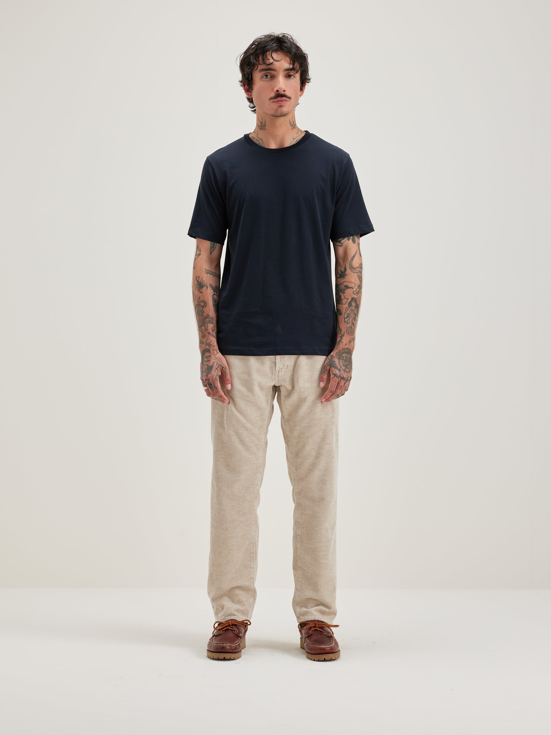 T-shirt À Manches Courtes Vinx - Navy Pour Homme | Bellerose