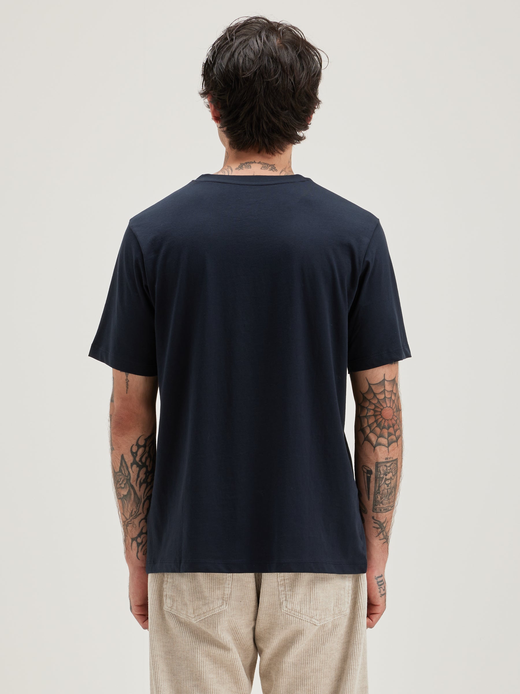 Vinx Korte Mouwen T-shirt - Navy Voor Heren | Bellerose