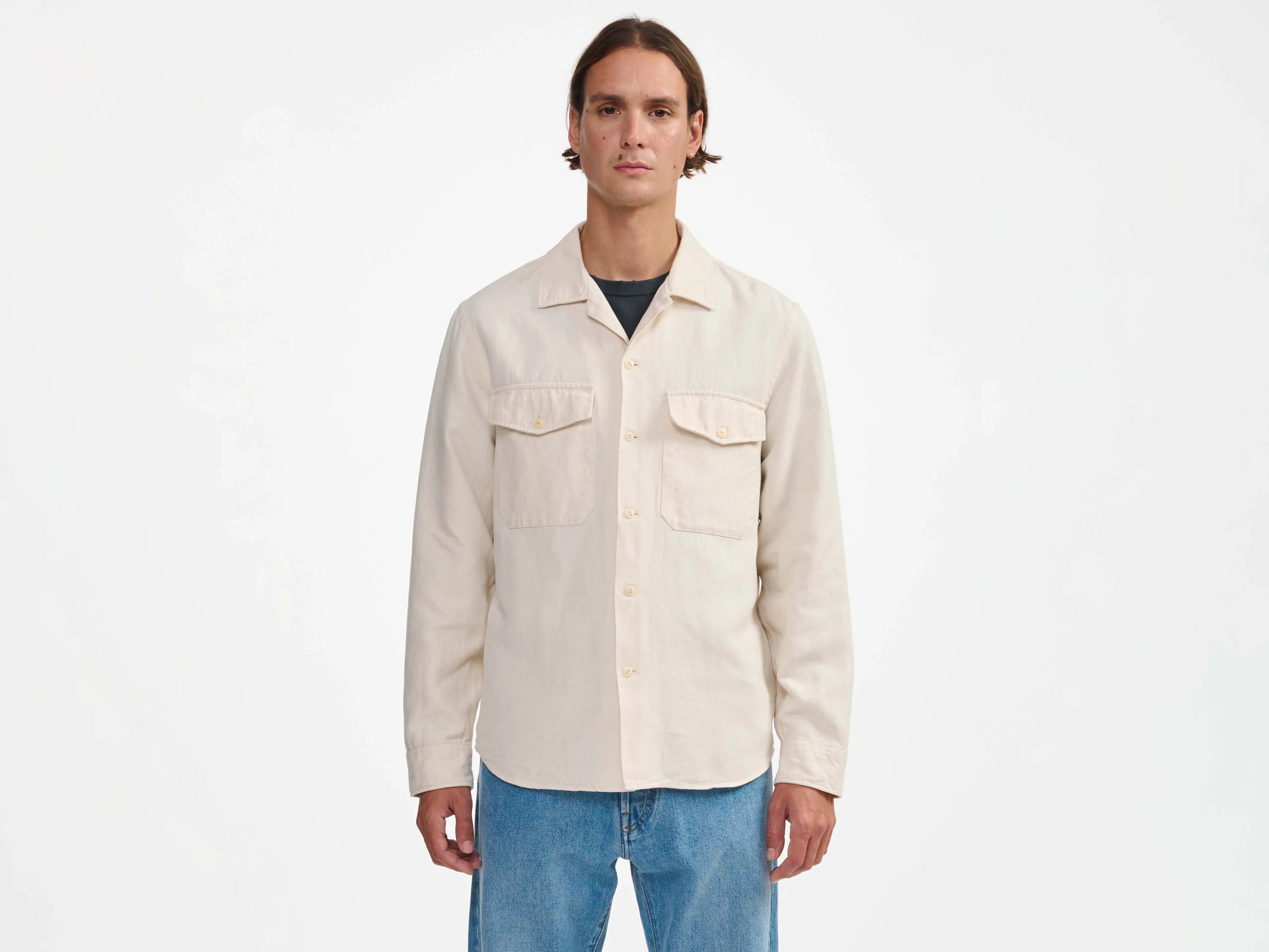 francis shirt (241 / M / NATURAL)