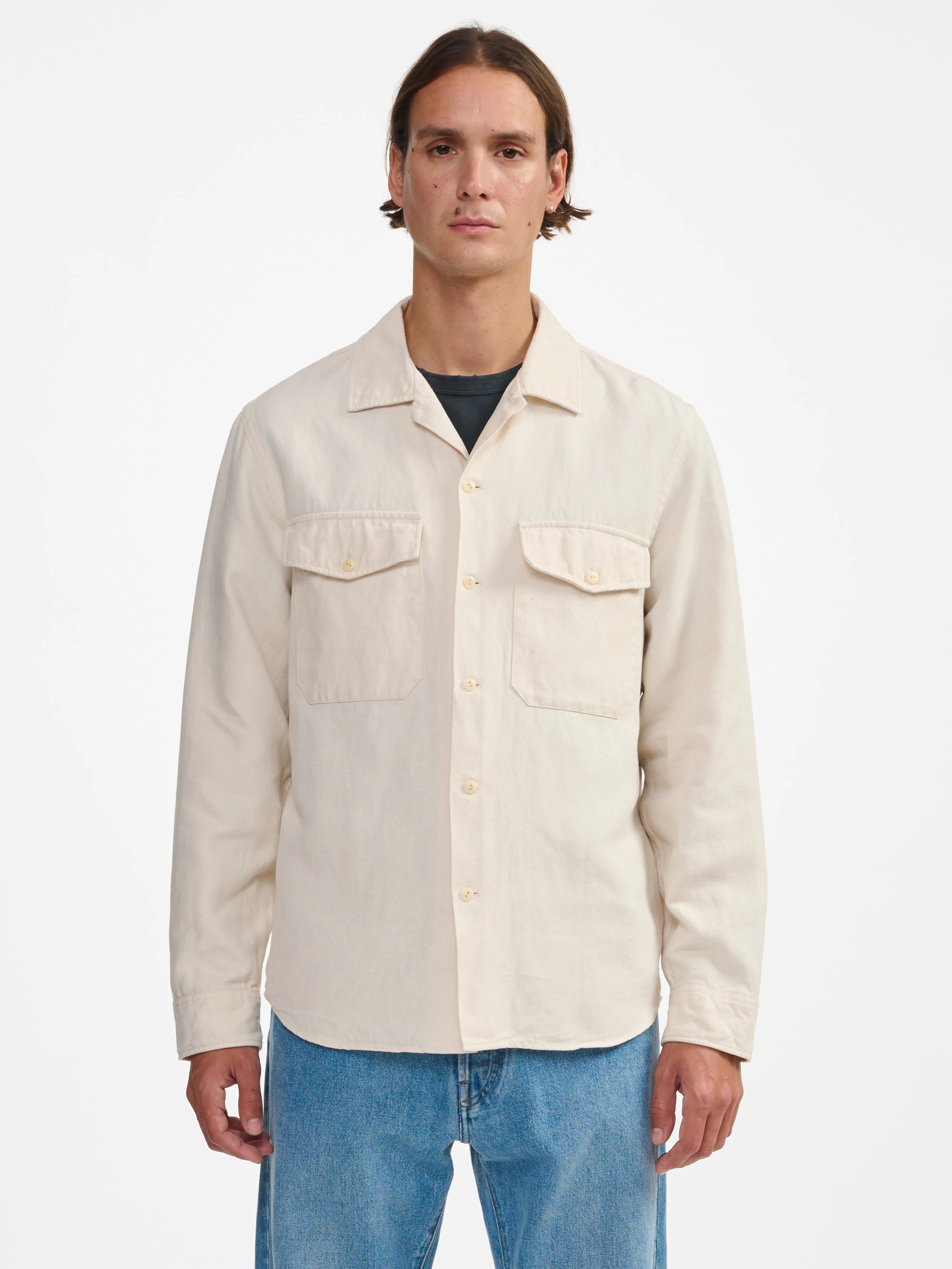 francis shirt (241 / M / NATURAL)