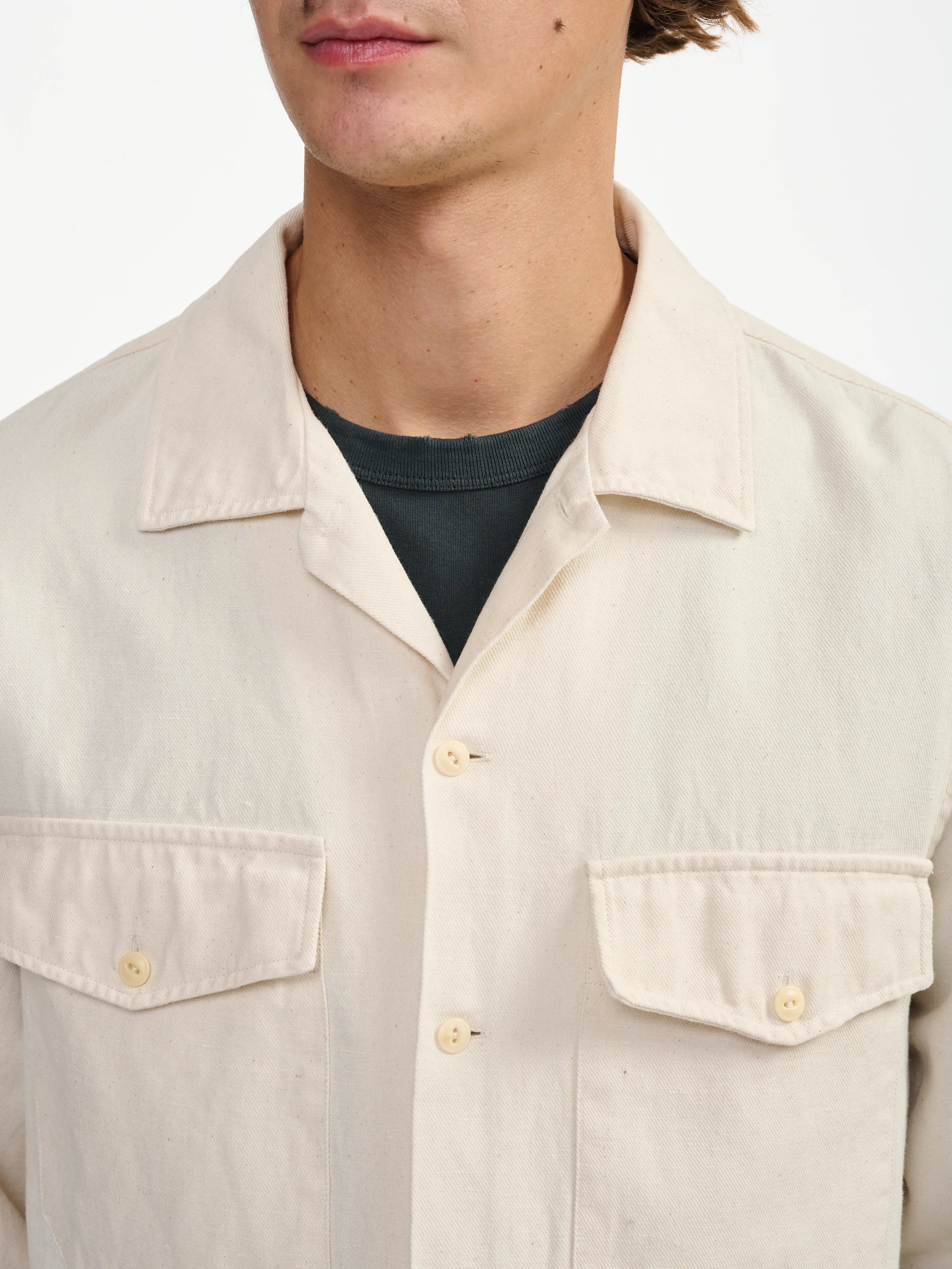 francis shirt (241 / M / NATURAL)