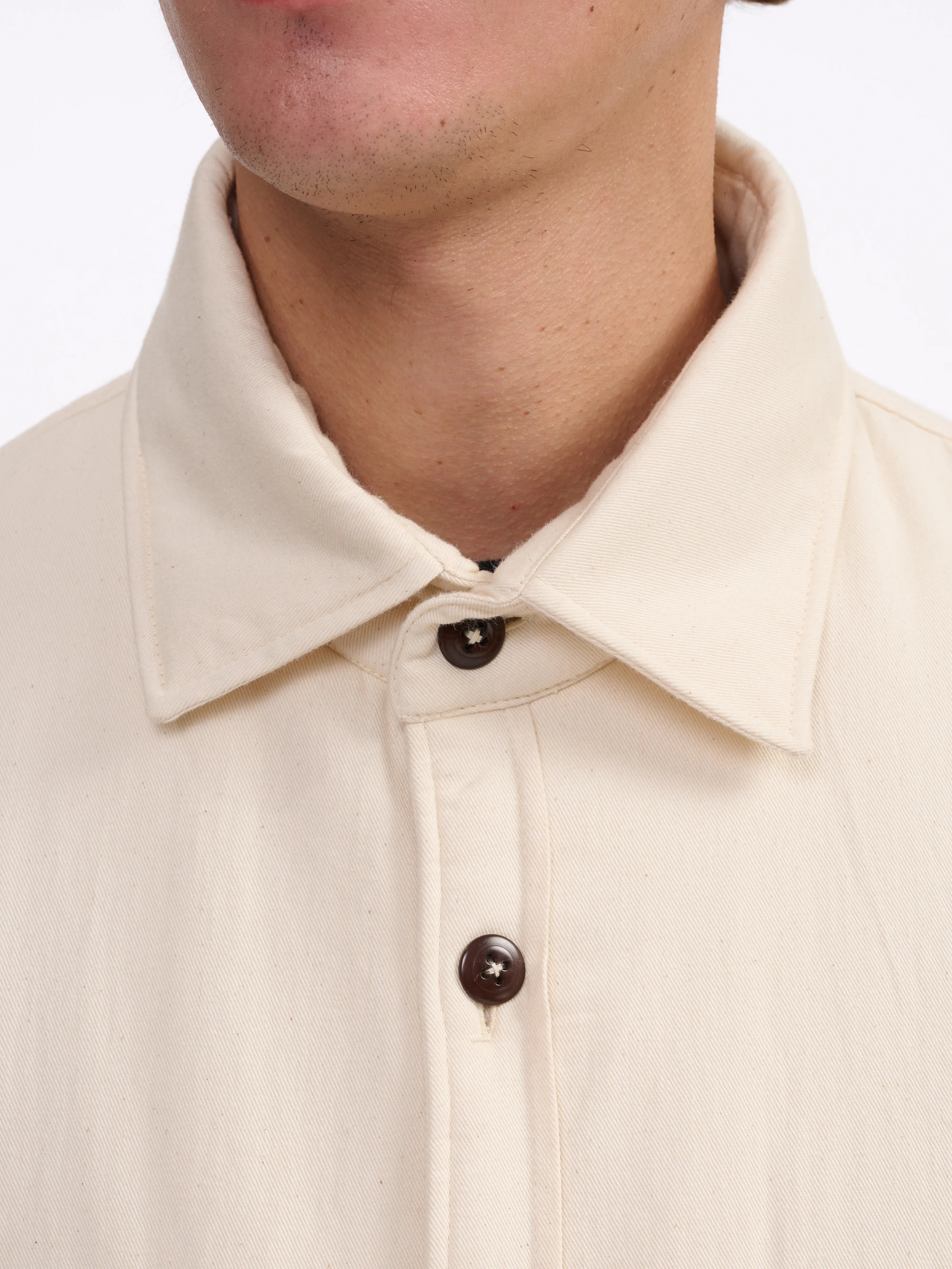 lowe overshirt (241 / M / ECRU)