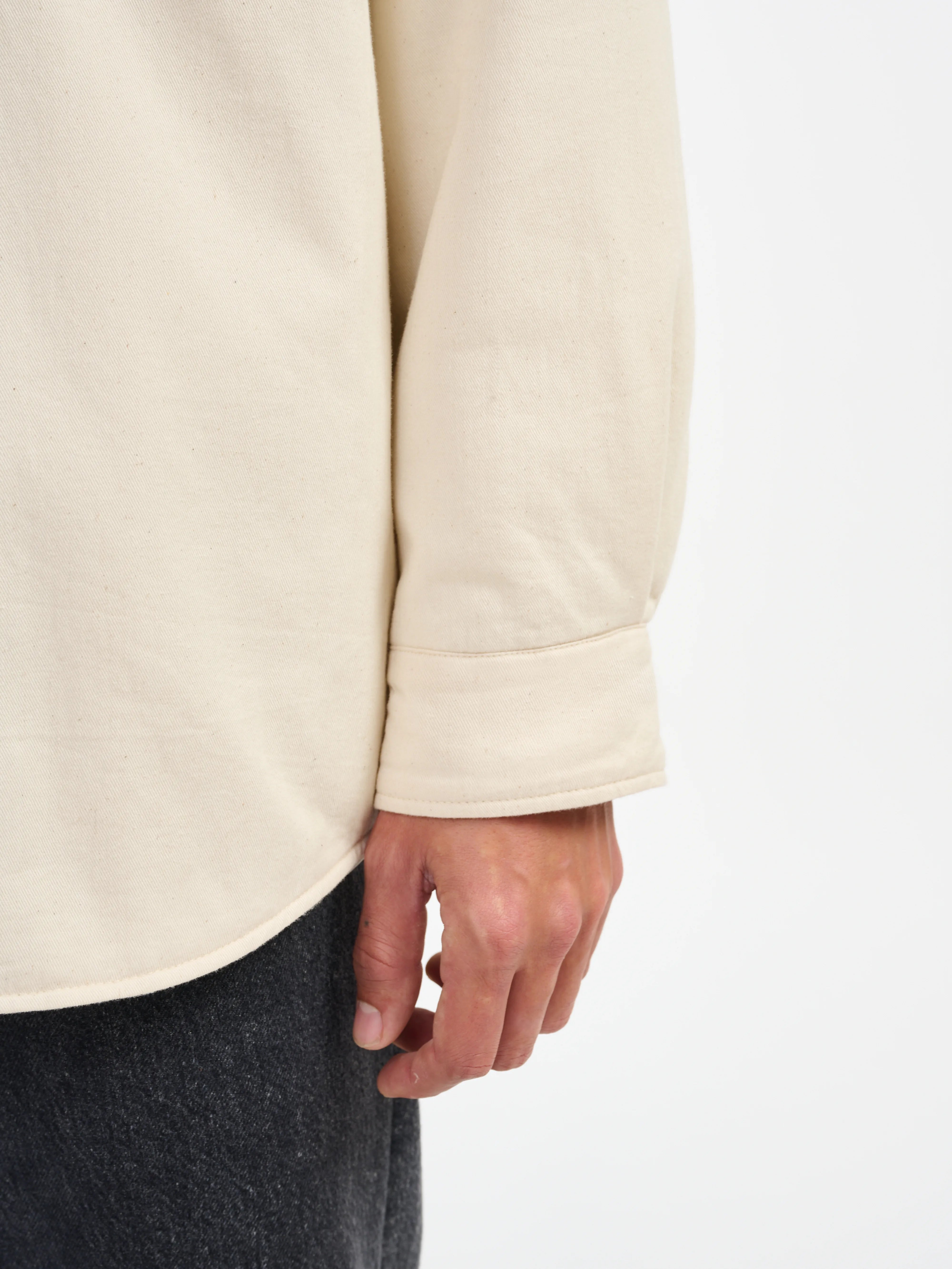 lowe overshirt (241 / M / ECRU)