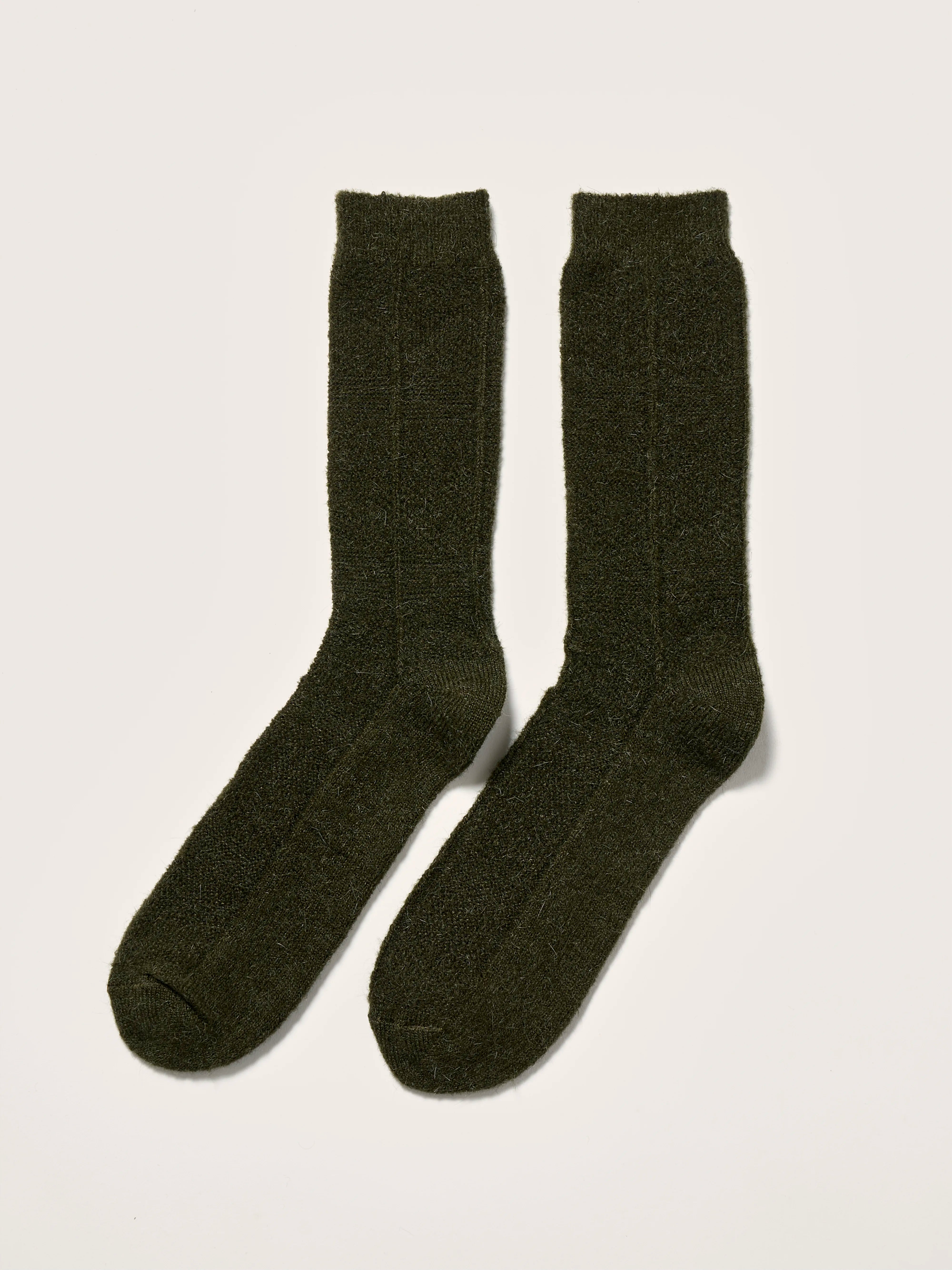 Chaussettes Fabul - Dark olive Pour Homme | Bellerose