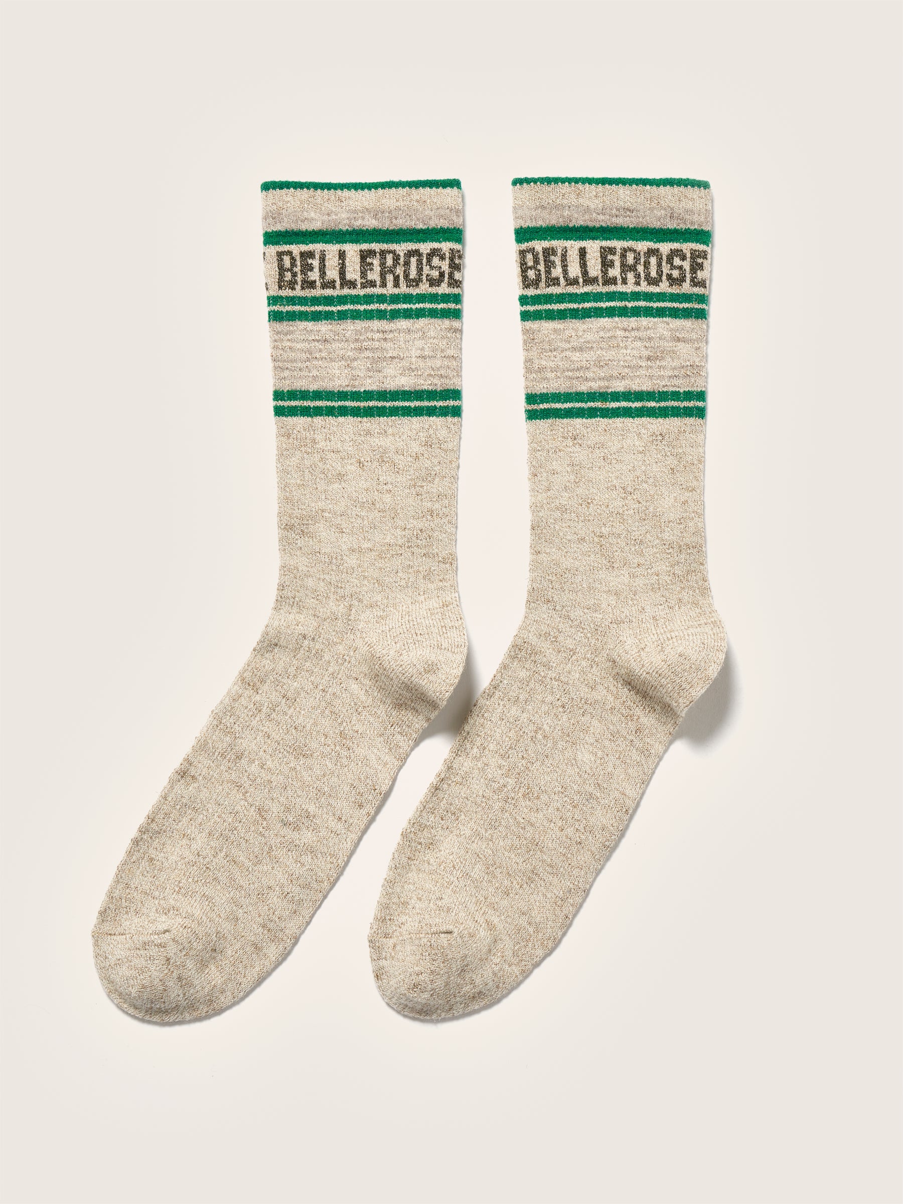 Chaussettes Borty - Beige mélangé Pour Homme | Bellerose