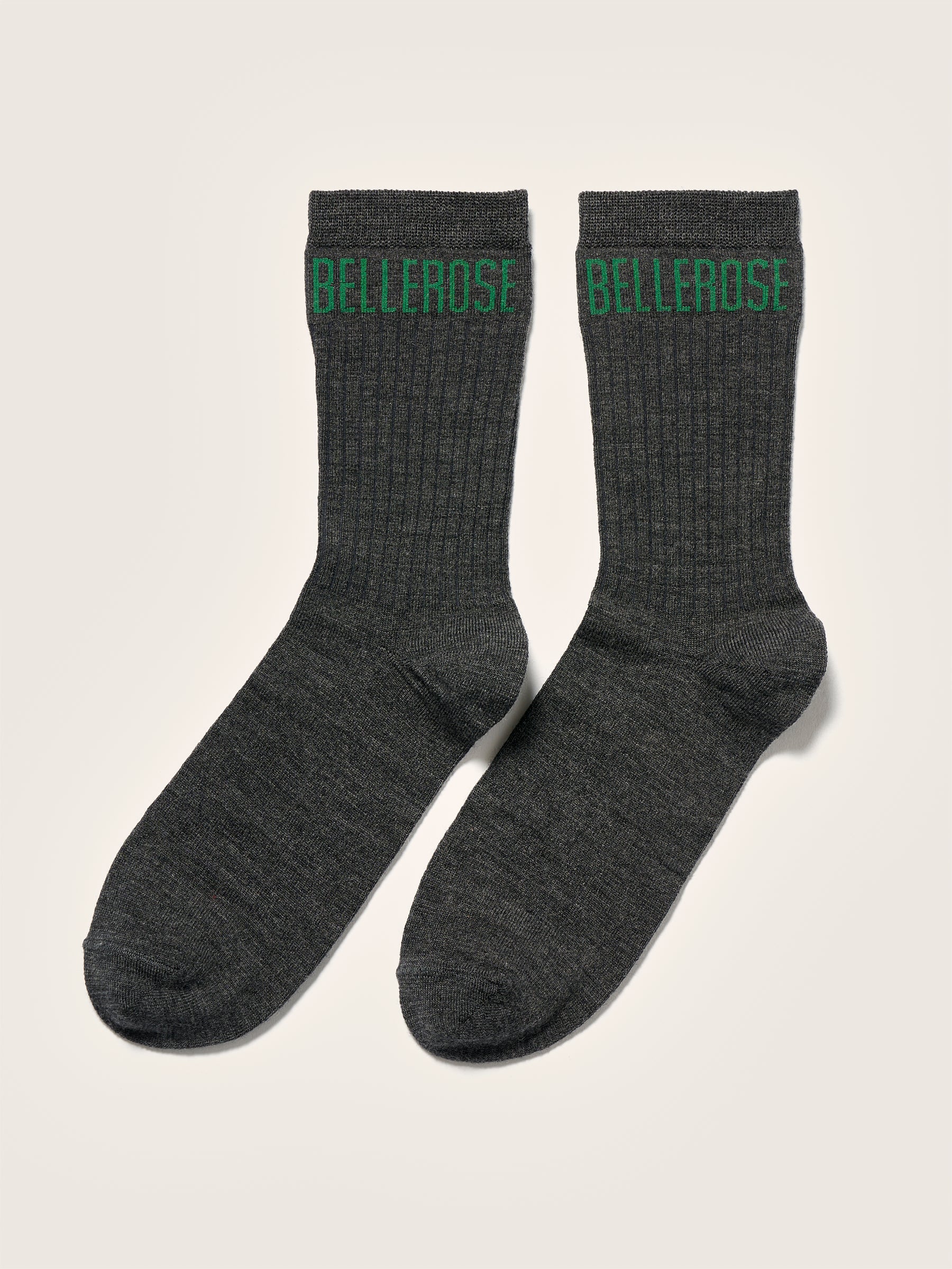 Belic Socks - Mid grey For Men | Bellerose